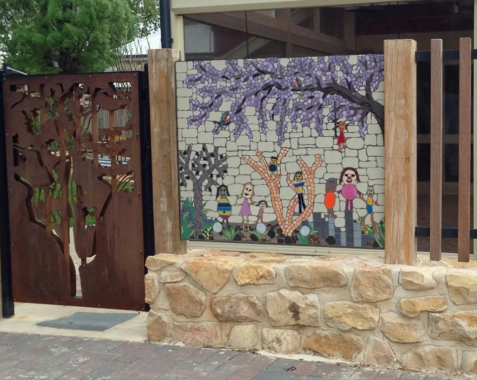 Hackney Kindergarten (Installed on front fence)