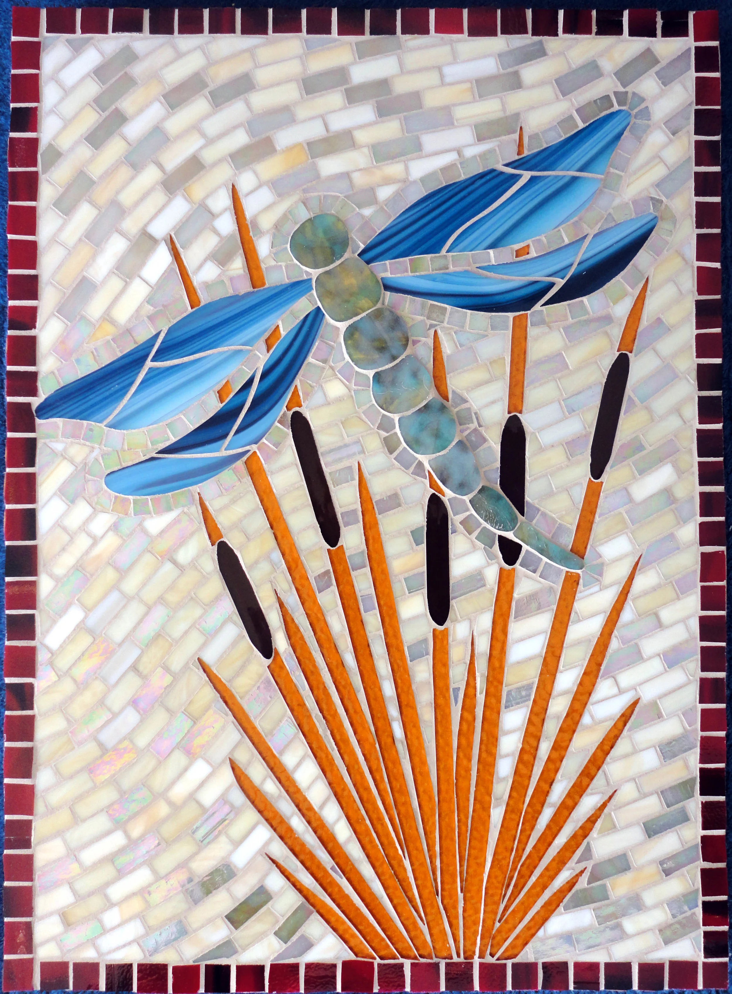 Dragonfly (Commission) (Stained Glass)
