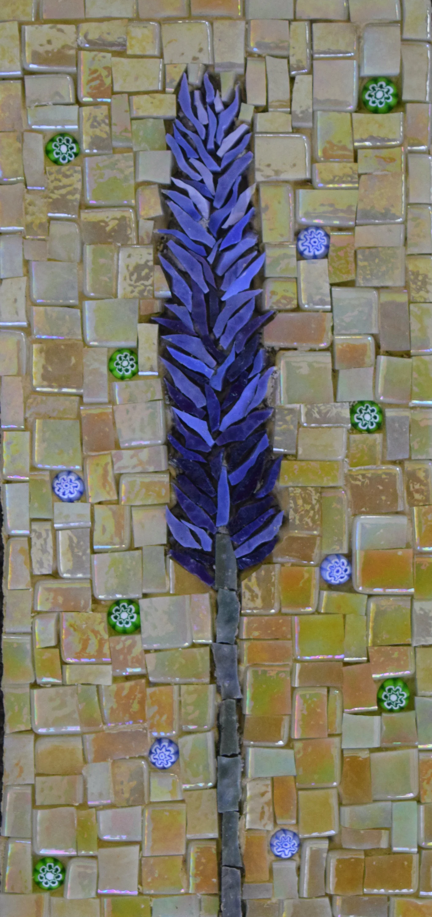 Lavender (Smalti, Millefiori, Glass Tiles)