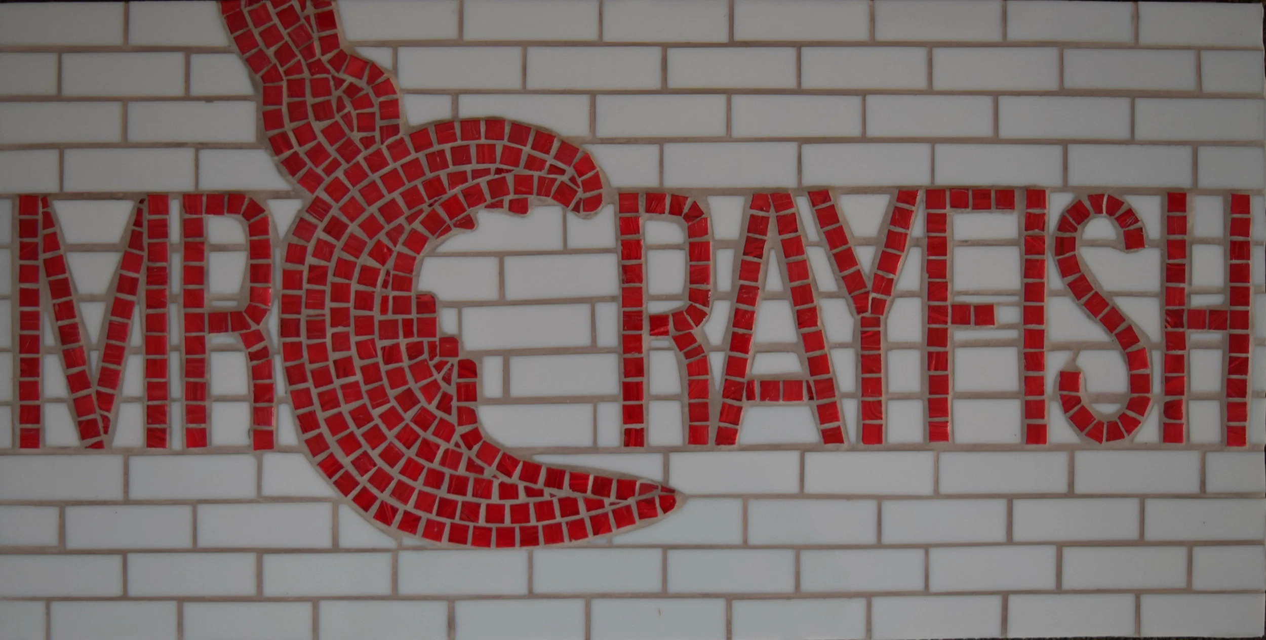 Mr Crayfish Youtube (Stained Glass, Glass Tiles)
