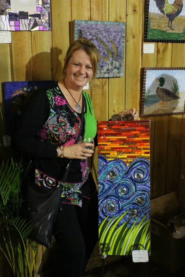 SALA Exhibition for Aldinga Bay Arts Community 2013 (Elements Mosaic)