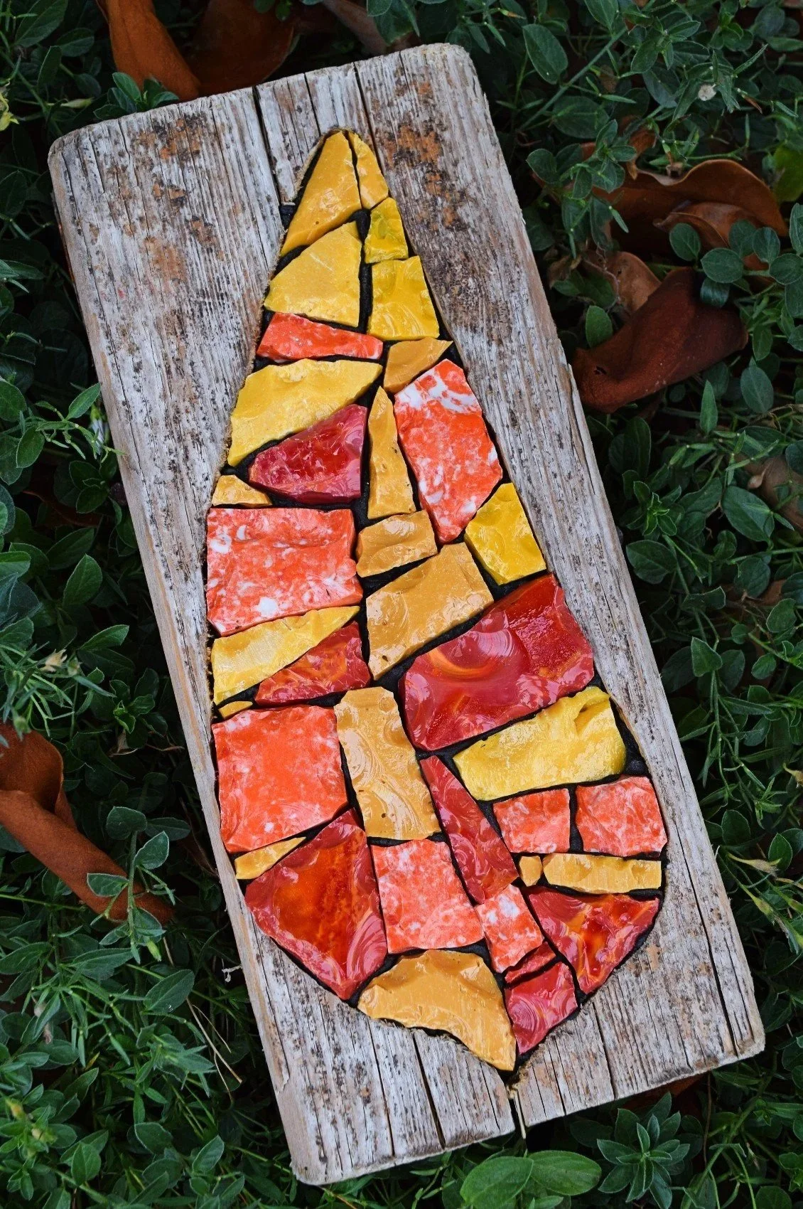 Autumn Leaf in Driftwood $160 AU