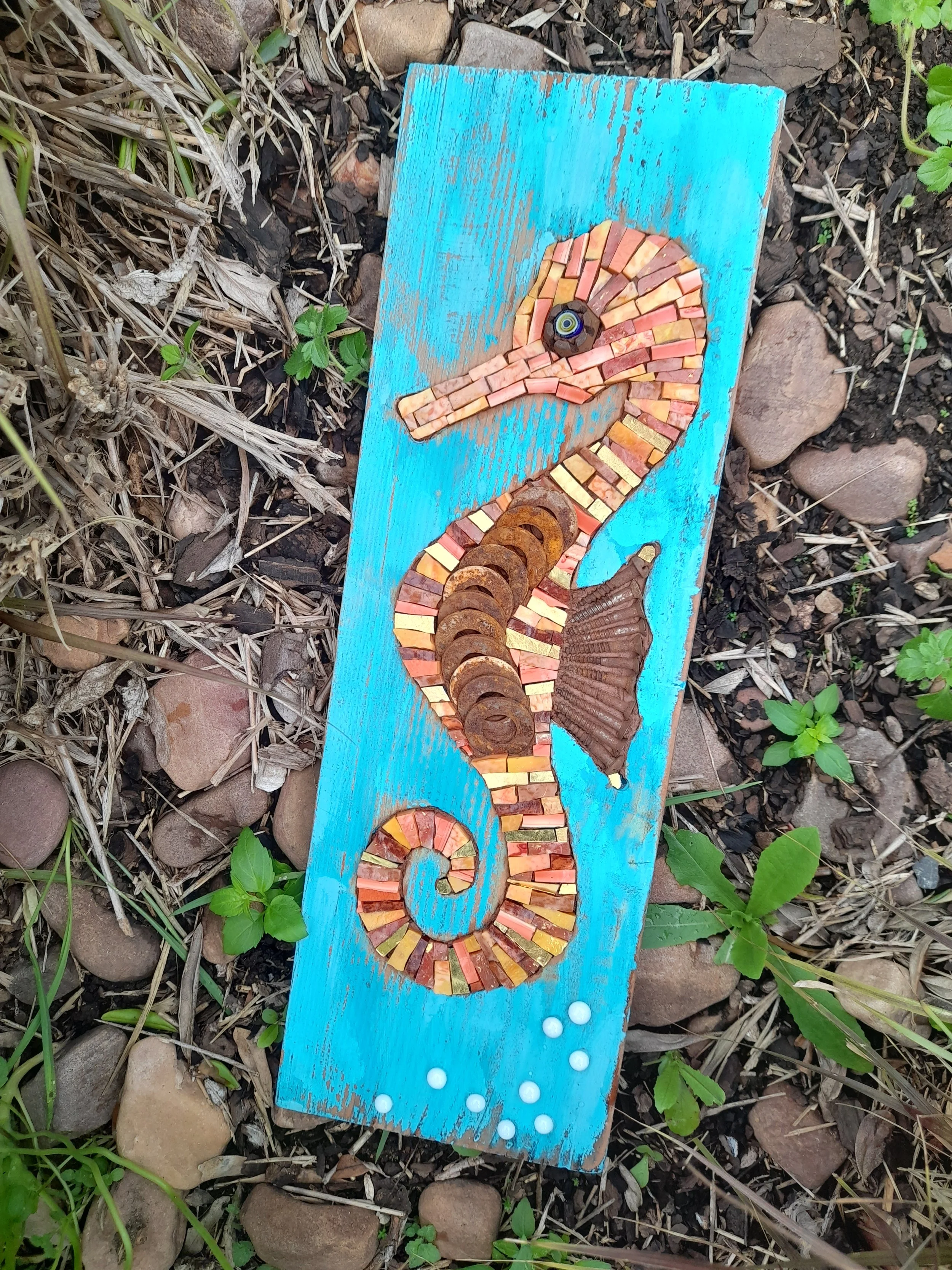Rustic Seahorse
