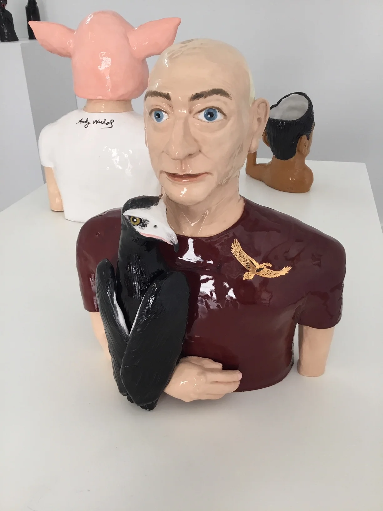 Self-portrait with Eaglehawk