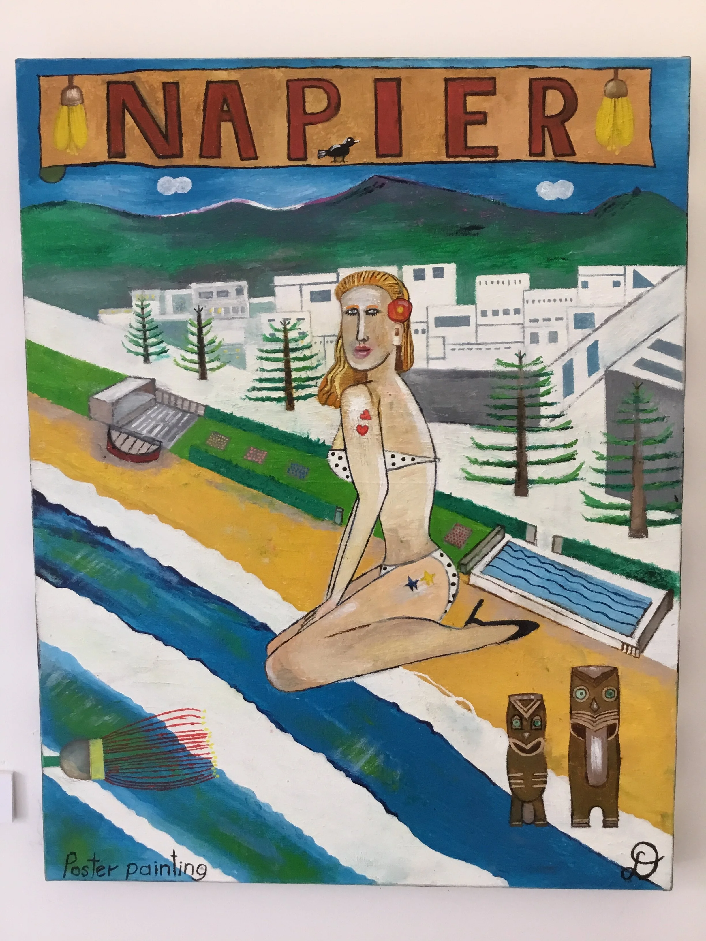 Napier Poster Painting
