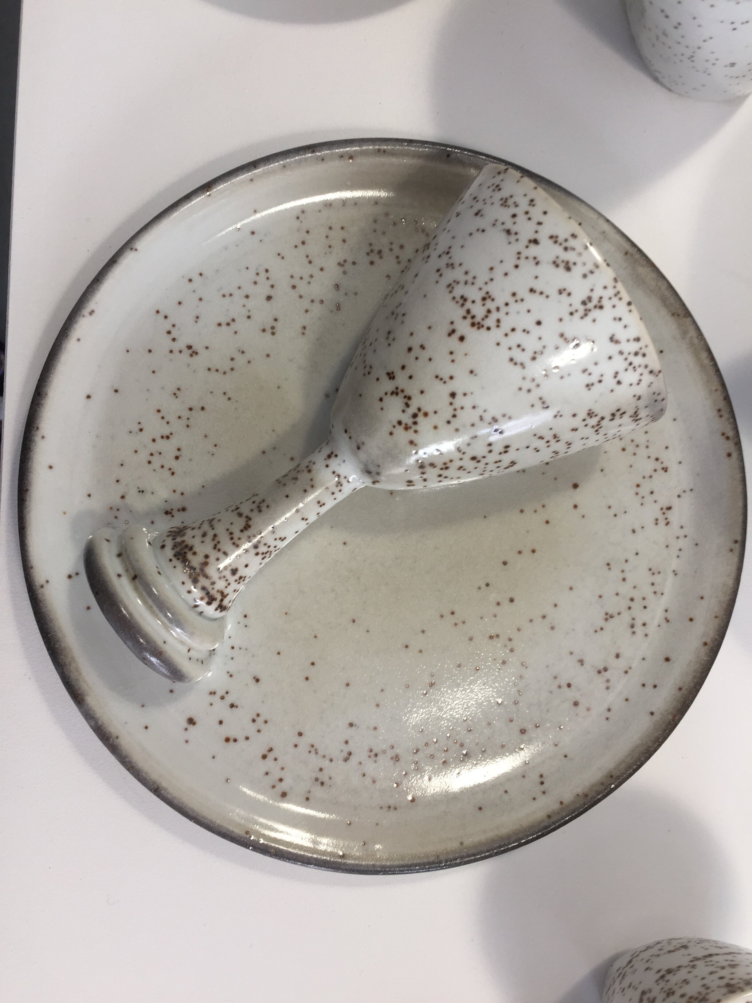 Large Plate + Goblet (joined)