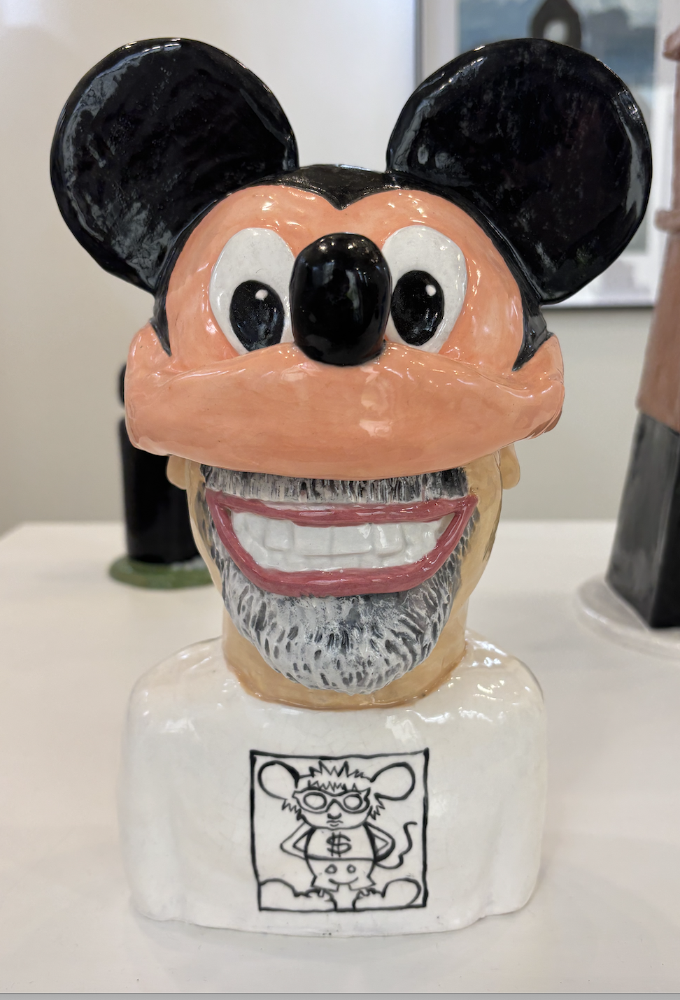 Self Portrait as Mickey Mouse
