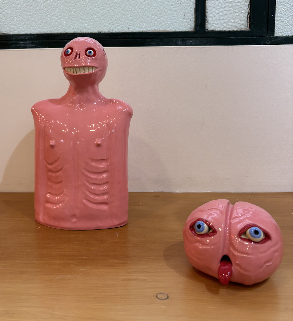 Pink Skeletor! and Sick Brain