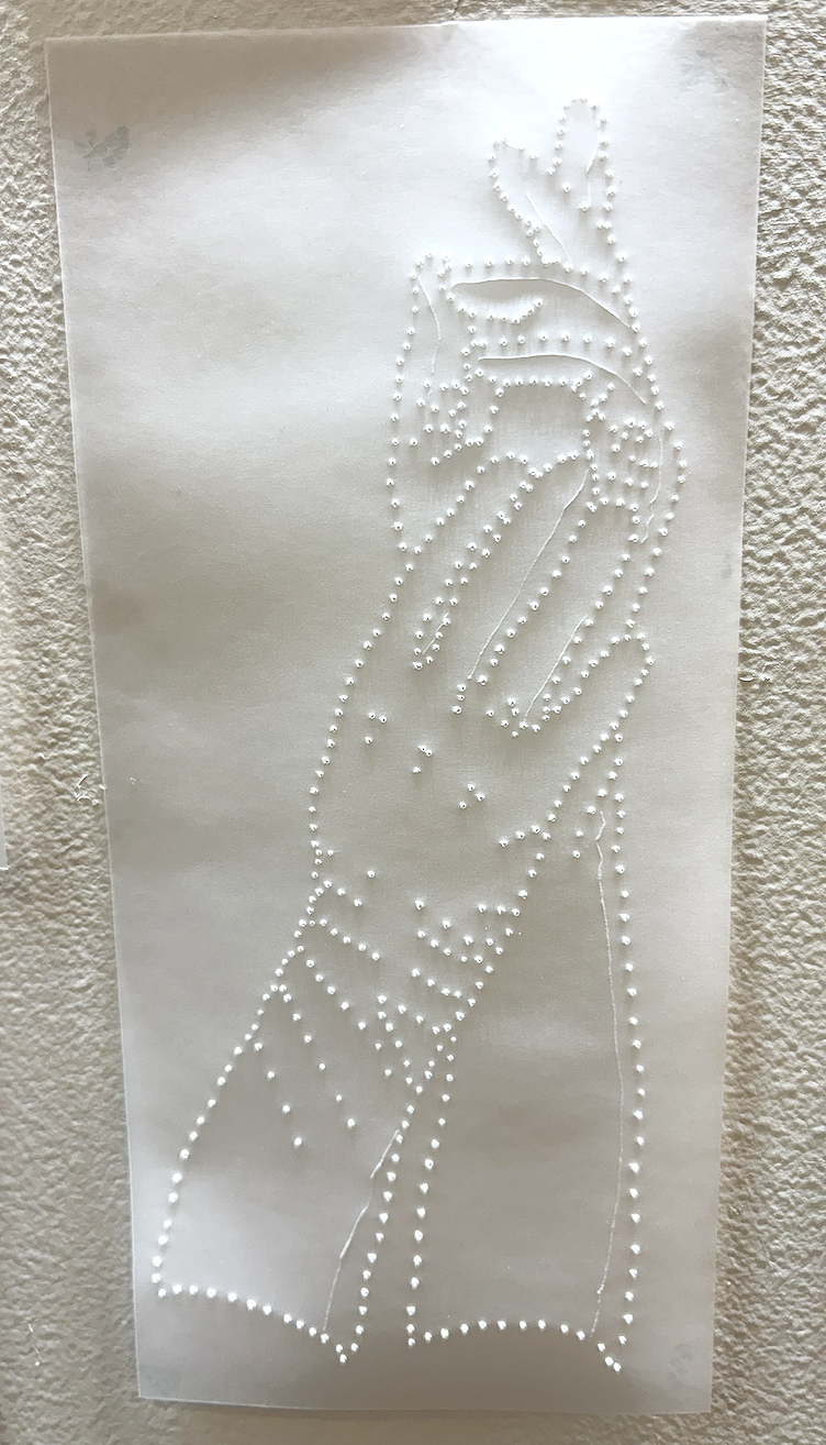 Mail Order (close up- part of larger installation of drawings)