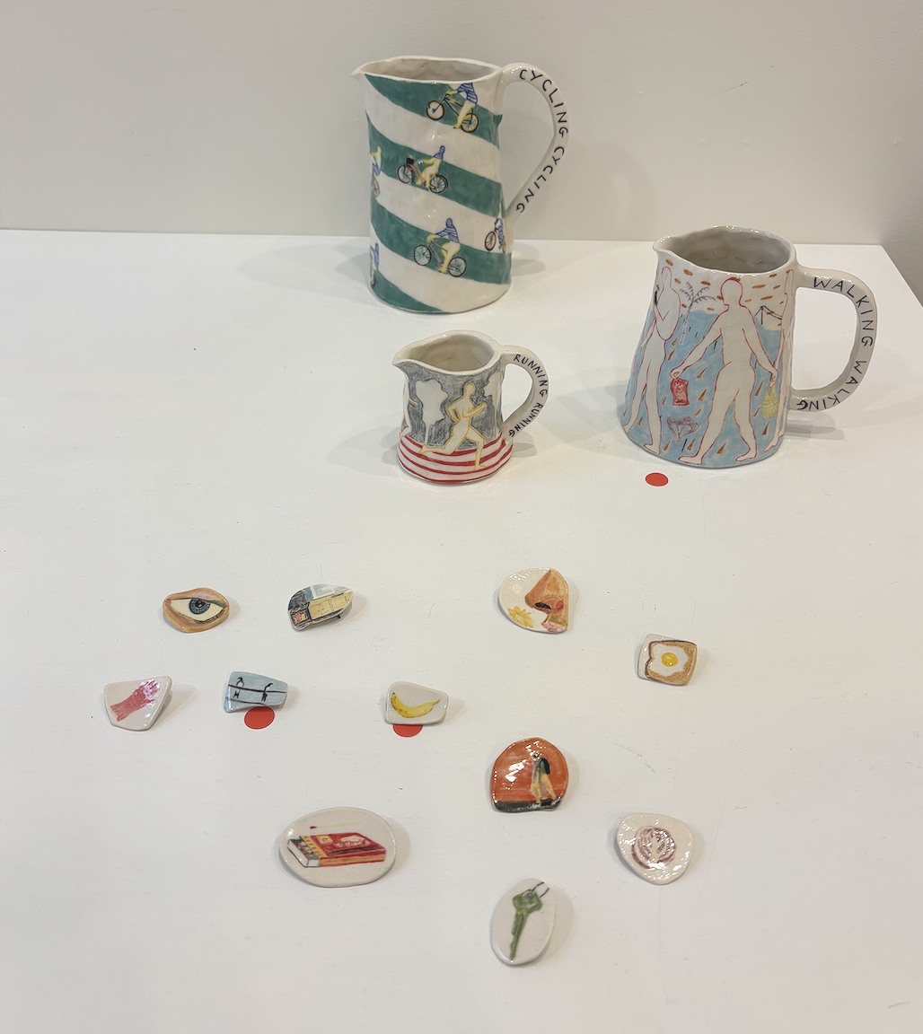 Brooches and Jugs