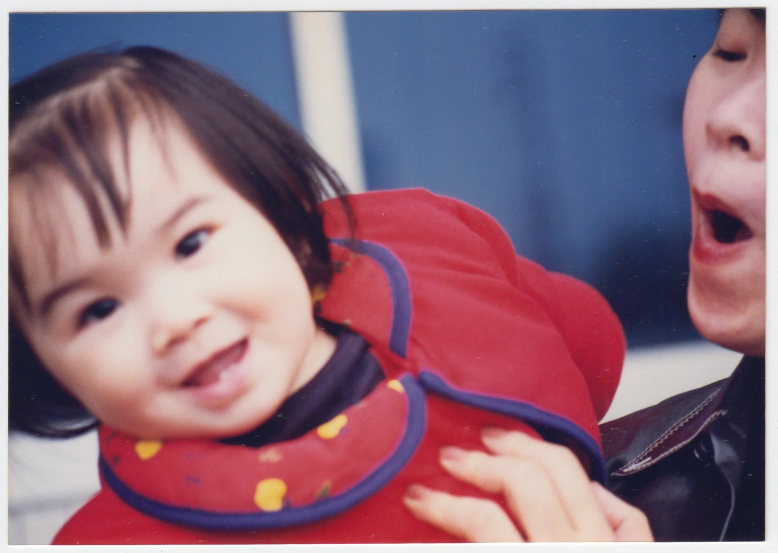 no. 00441 / Taken in front of Marble Bra Factory 廣東萬邦公司, c. 1996 - 1997.