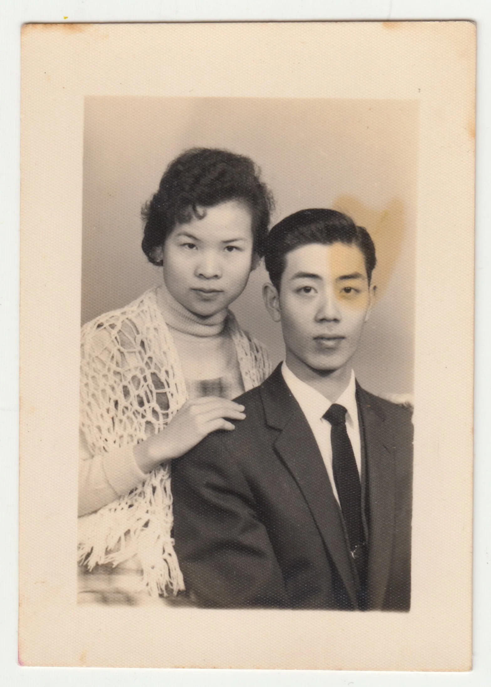 no. 00048 / Portrait of Grandma & Grandpa, c. late 1950s.