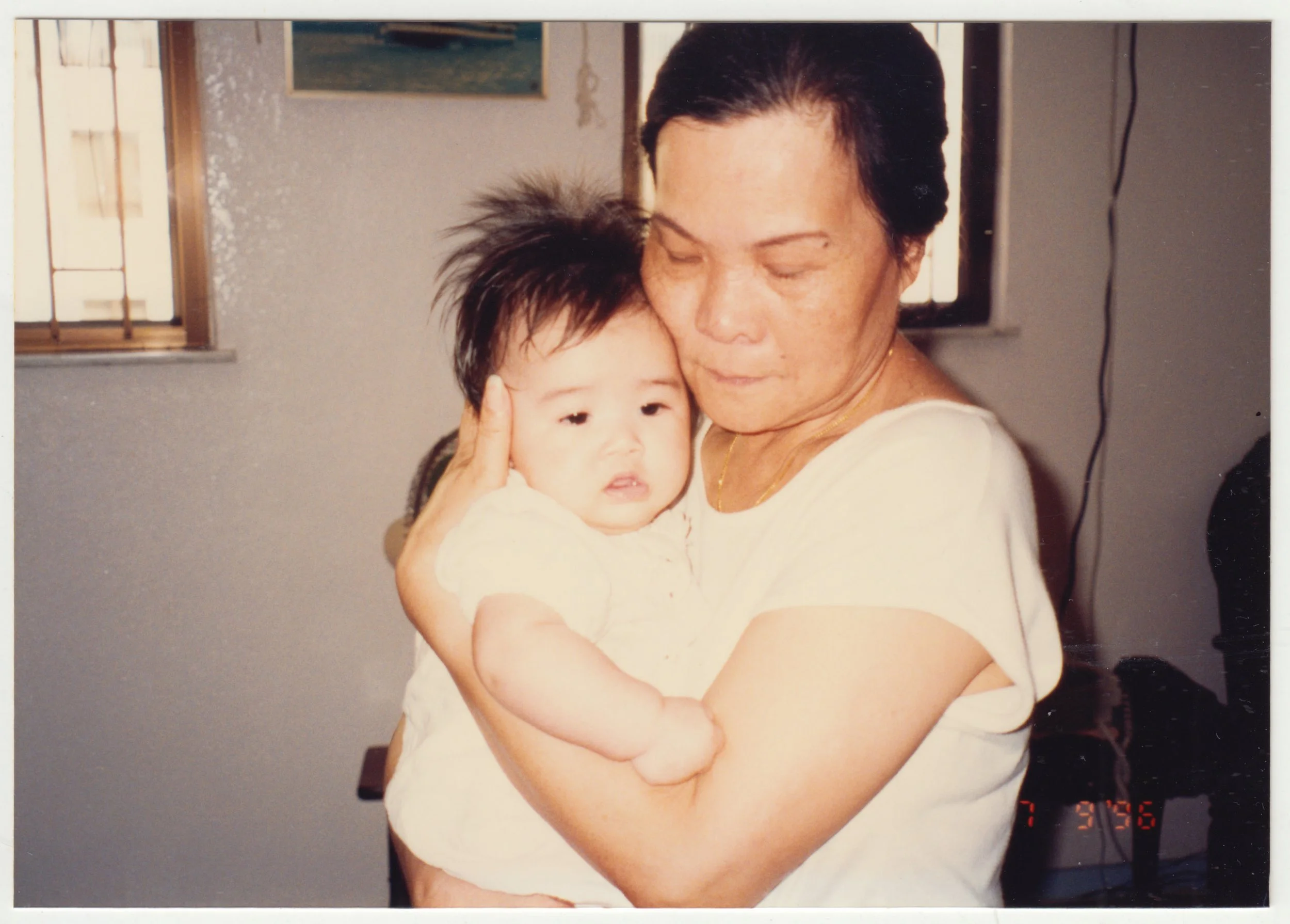 Taken at home on 19/F, 7 September 1996.