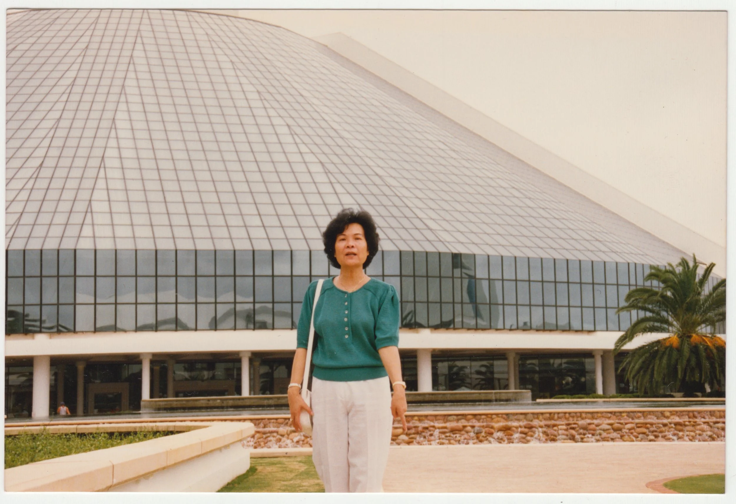 Grandma in Burswood, Australia, c. March 1990.