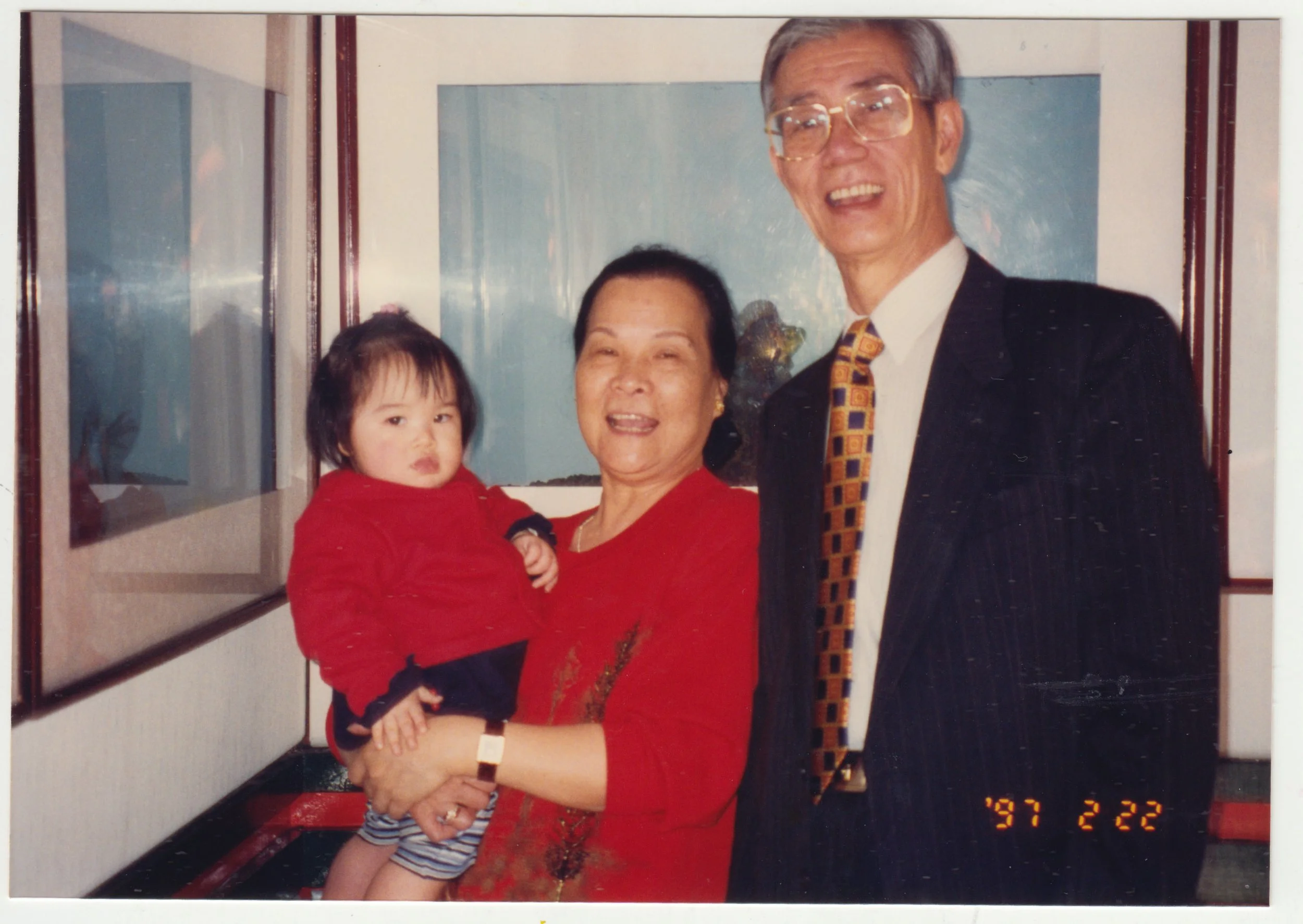 Taken on 22 February 1997. Context & location unidentified.