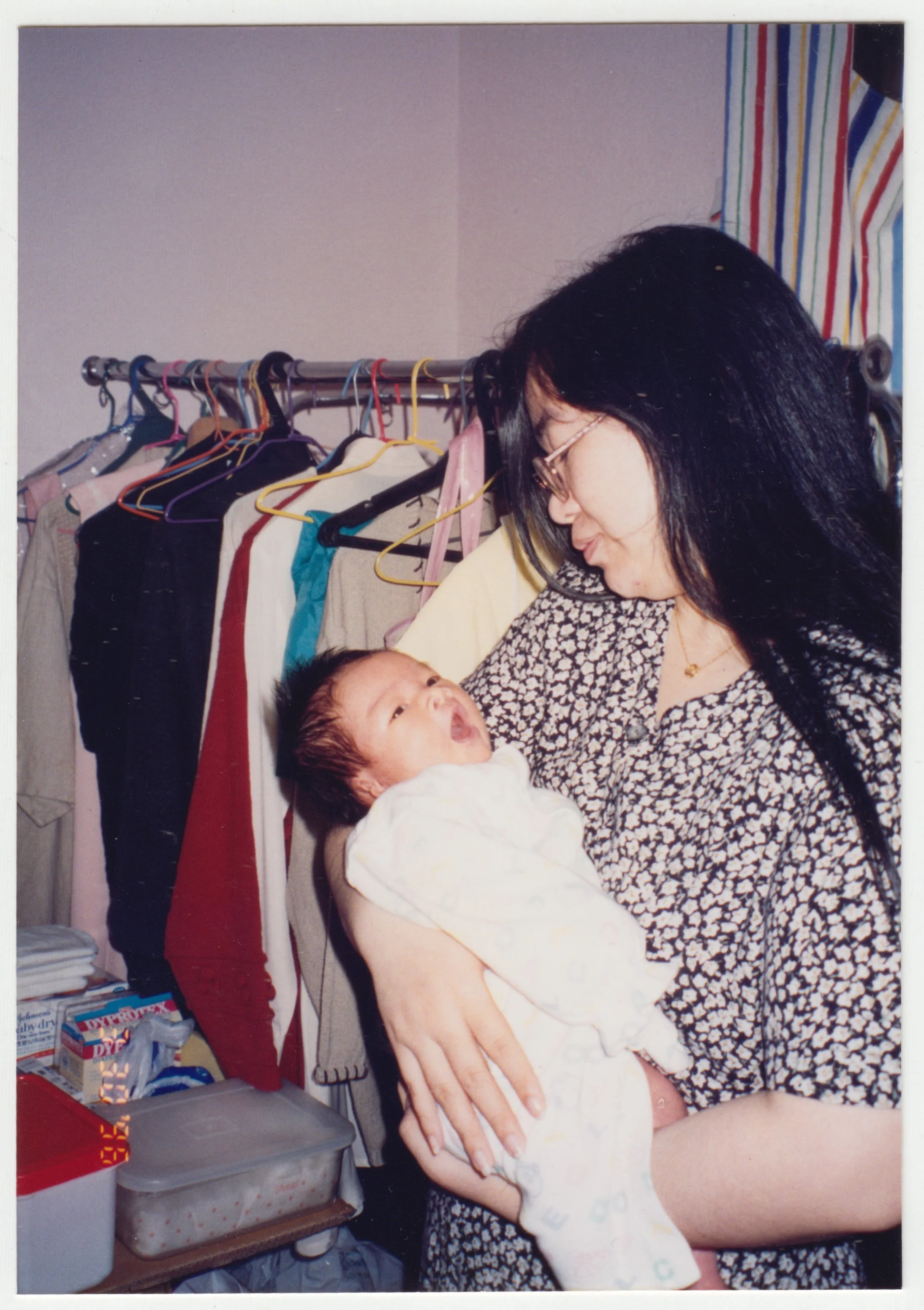 Taken on 19/F, Emma Avenue, c. March 1996. 