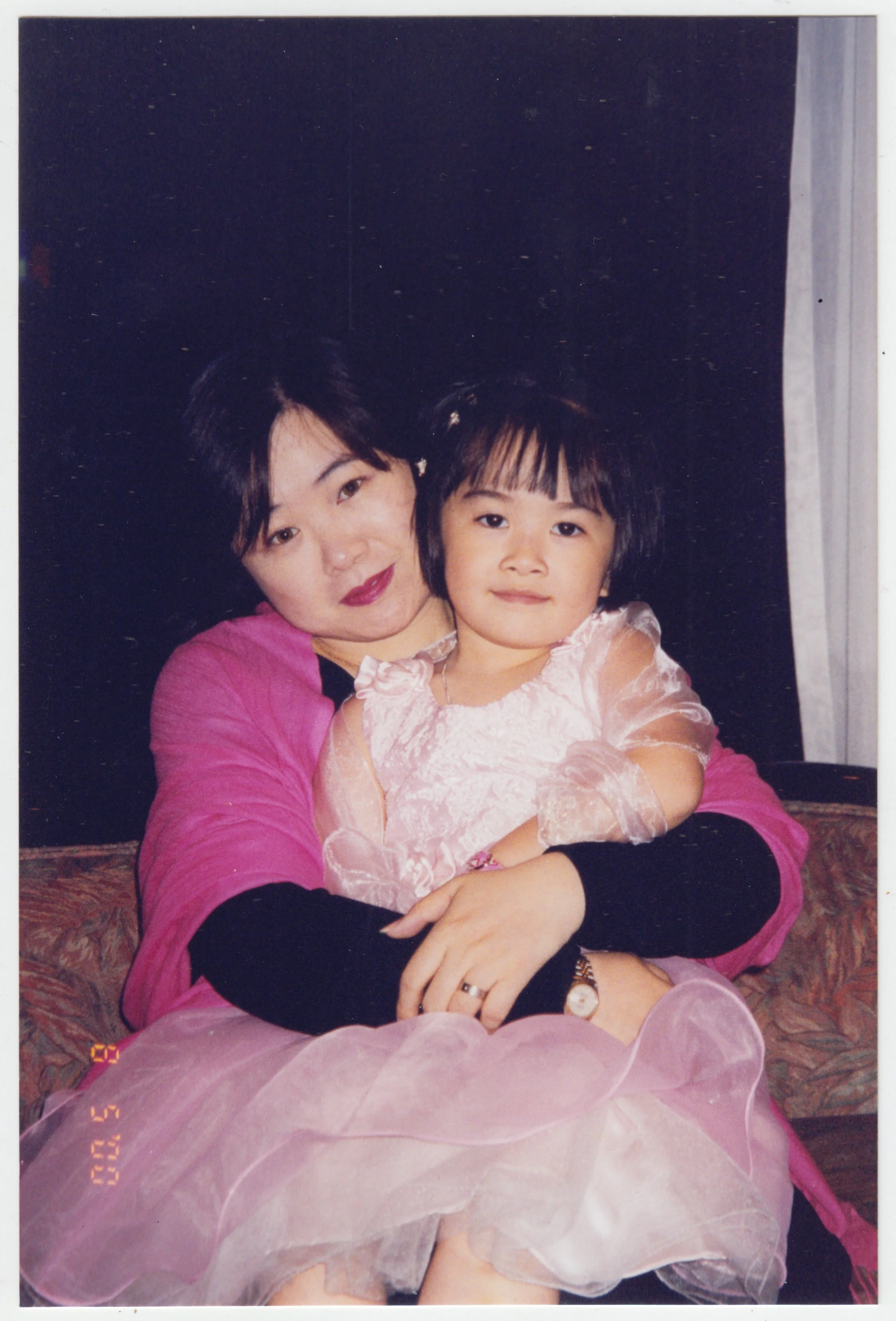 Taken at Grandpa's birthday banquet on 8 May 2000