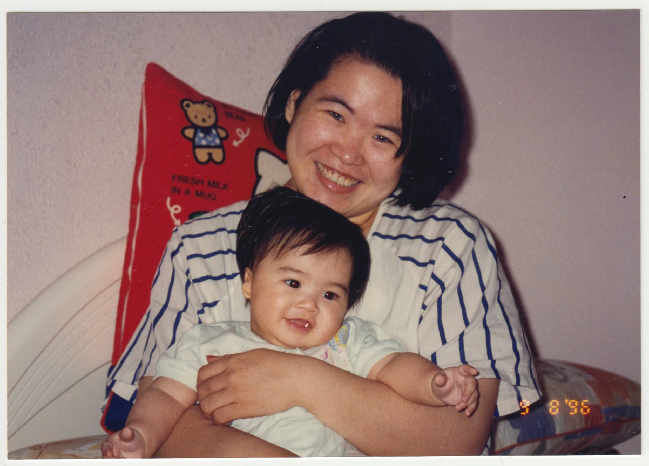 Taken at home on 19/F, 8 September 1996.