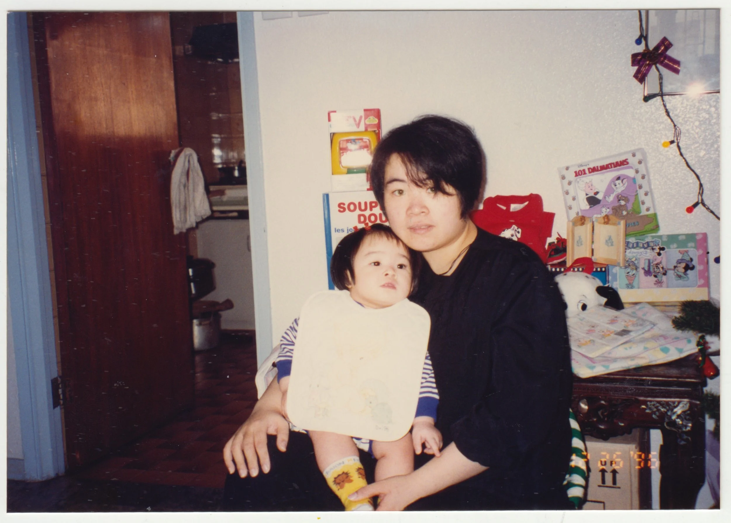 First Christmas, taken at home on 19/F on 25 December 1996.