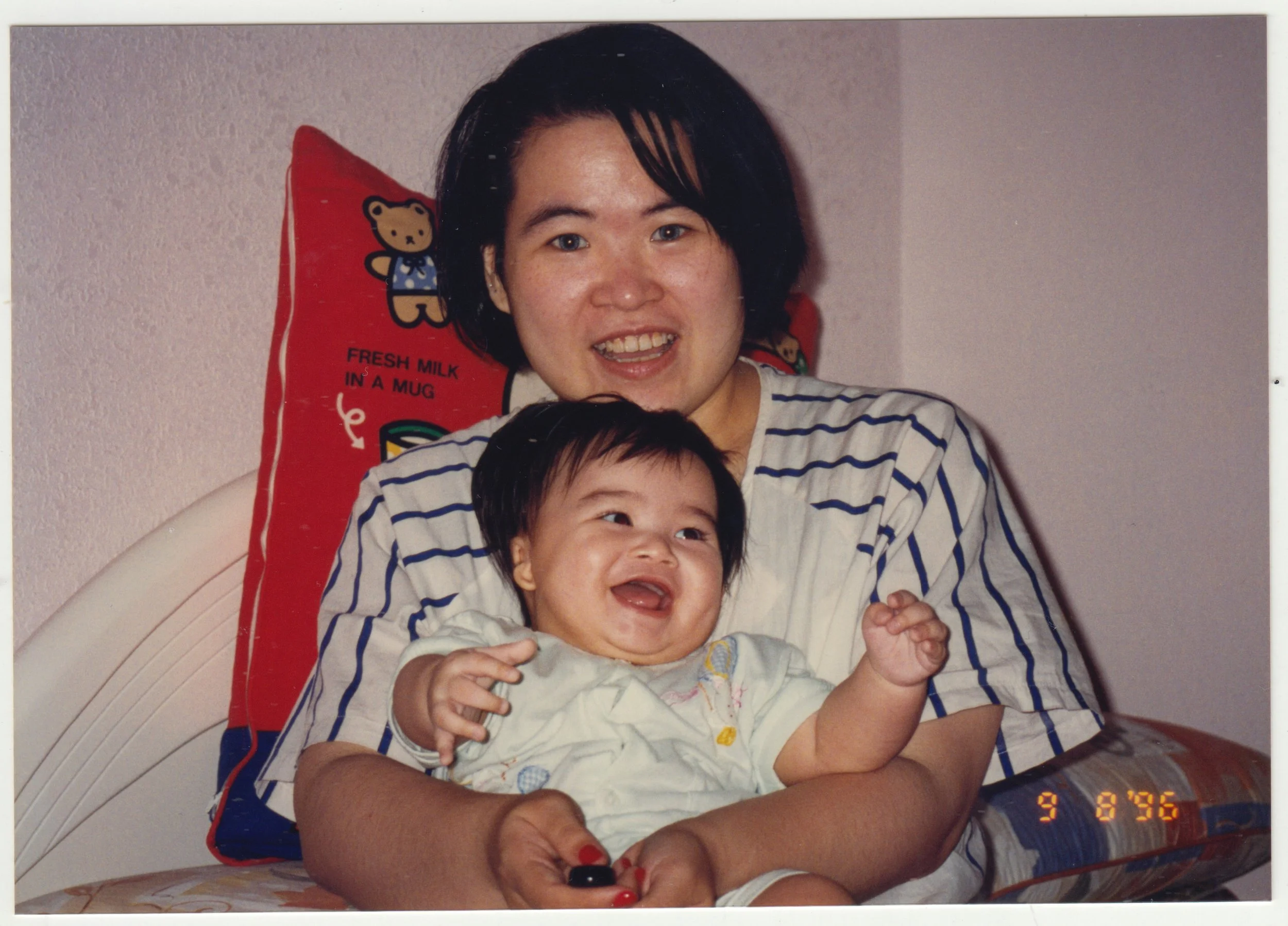 Taken at home on 19/F, 8 September 1996.