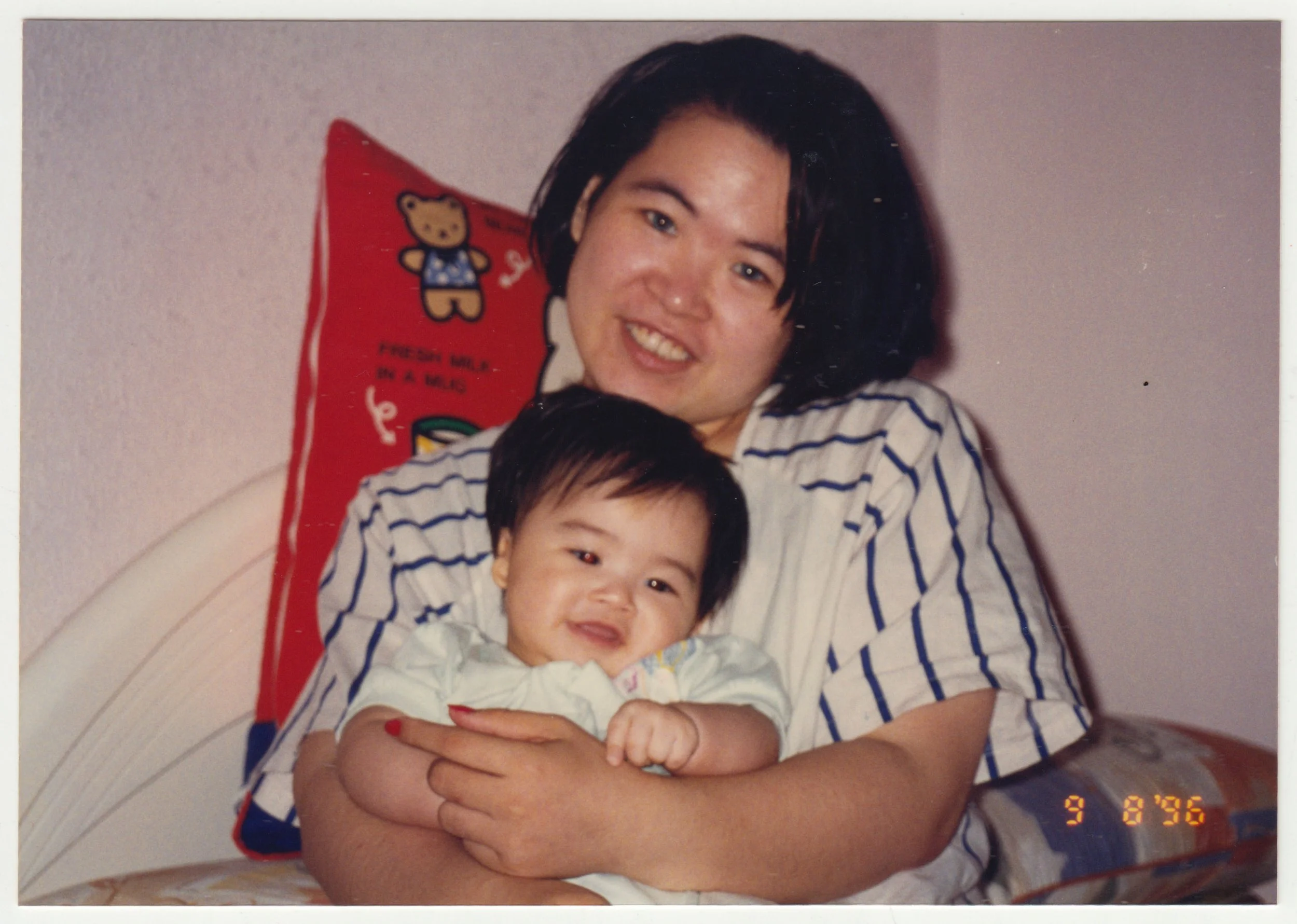 Taken at home on 19/F, 8 September 1996.