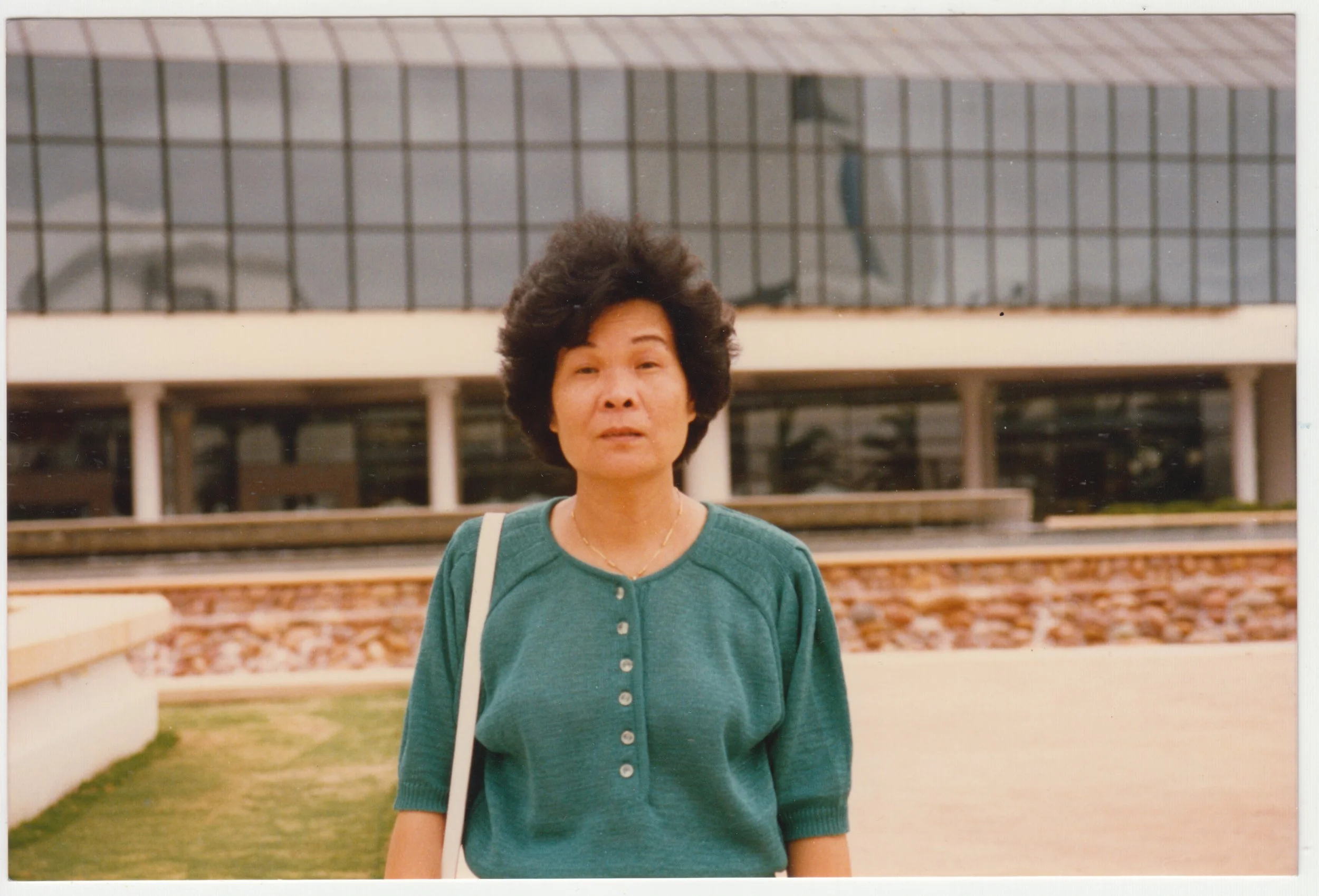 Grandma in Burswood, Australia, c. March 1990.