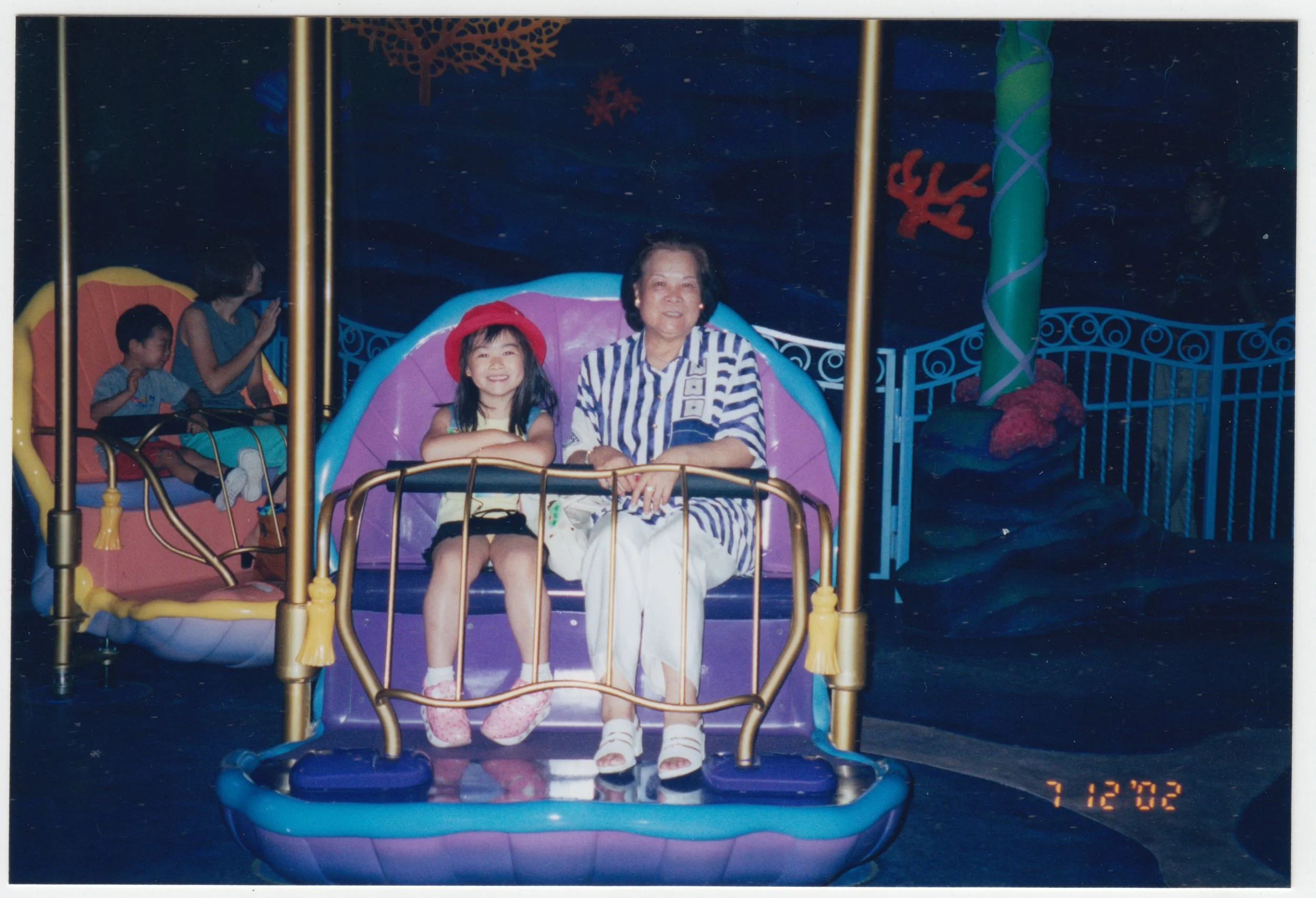 Taken at Tokyo Disneysea, on 12 July 2002.