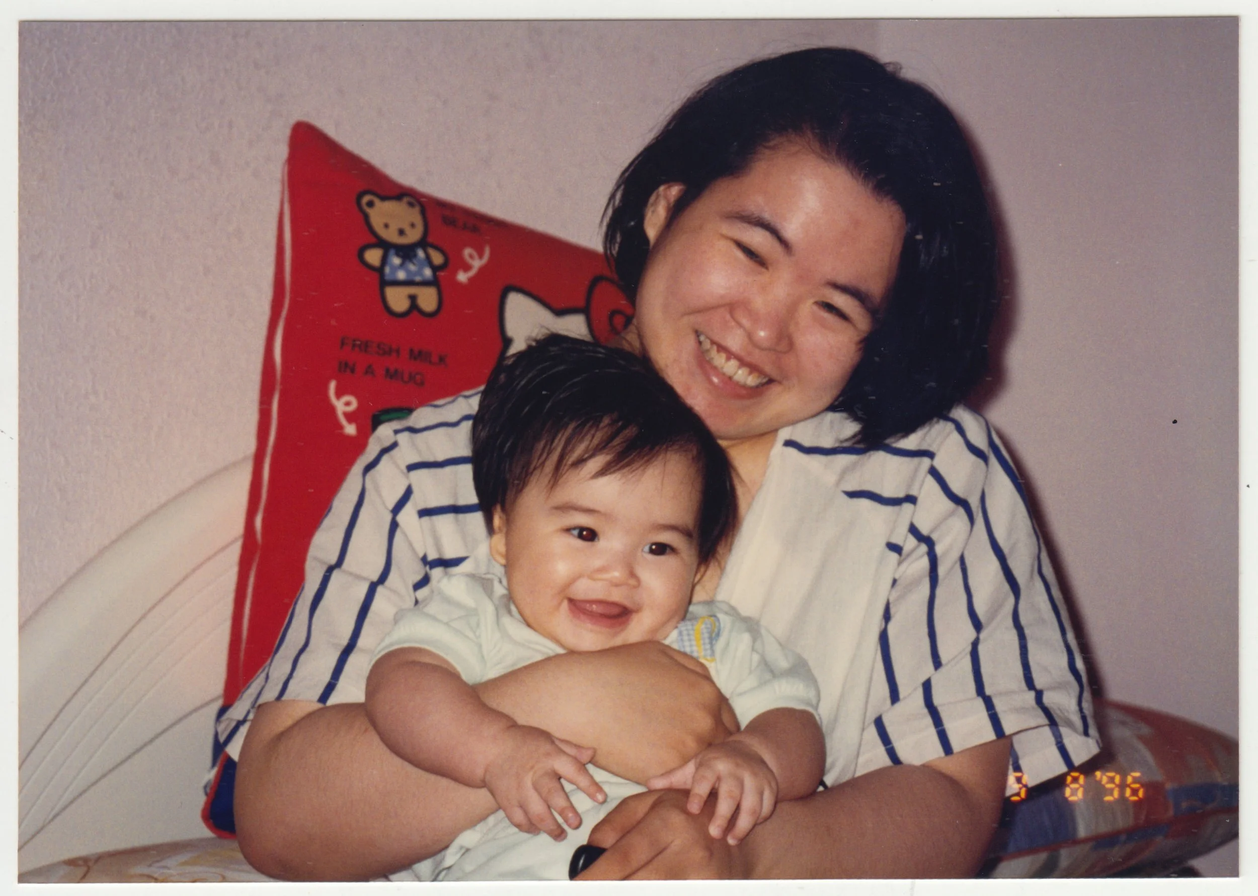 Taken at home on 19/F, 8 September 1996.