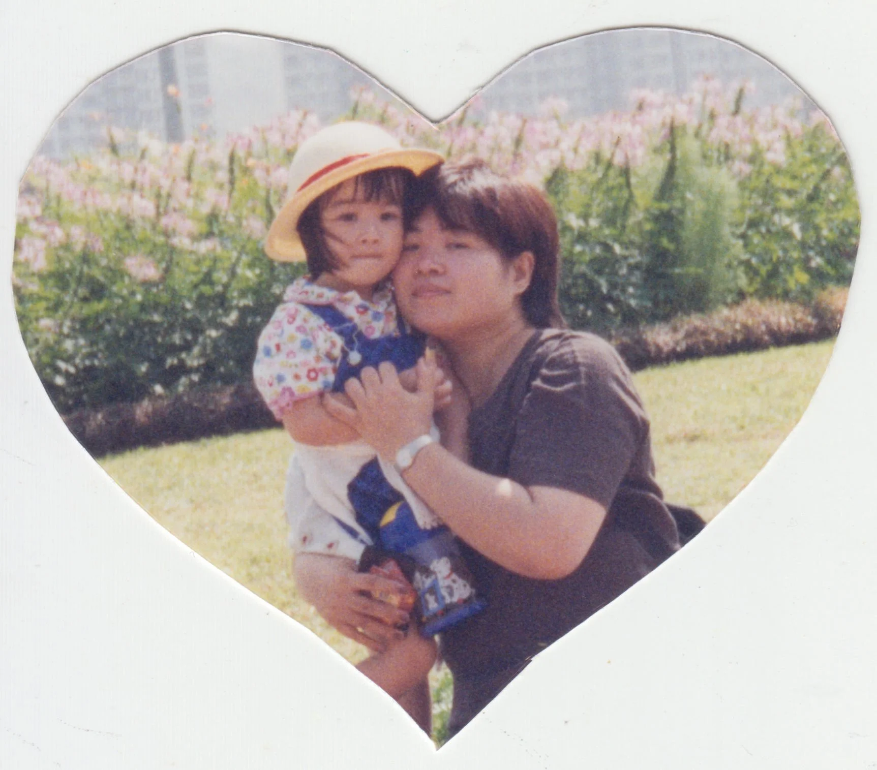 Mum & Charlotte at a park, c. 2001