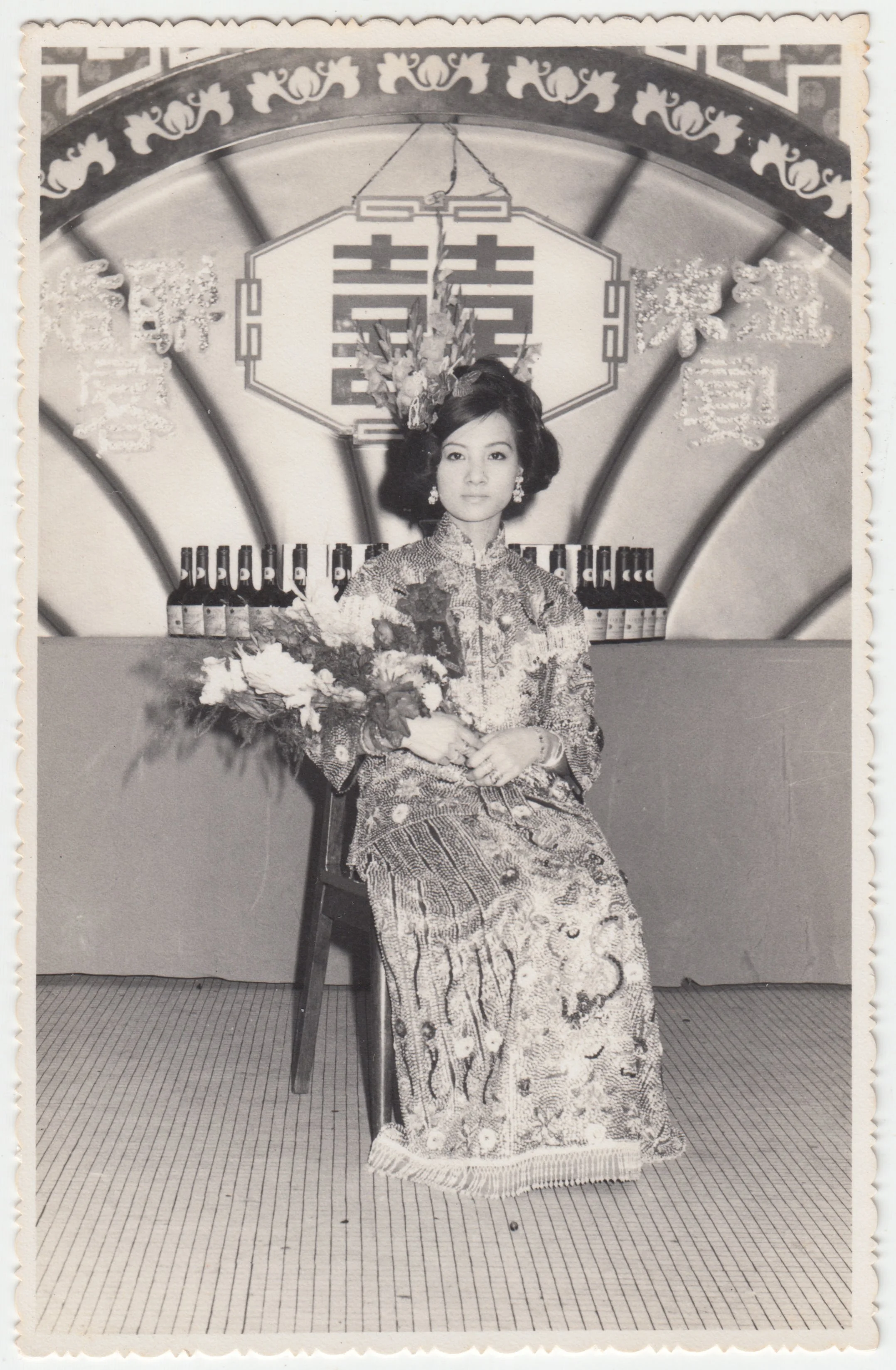 牛表叔婆 & 牛表叔公’s Wedding, c. 1970s.	
牛表叔婆 as a bride.