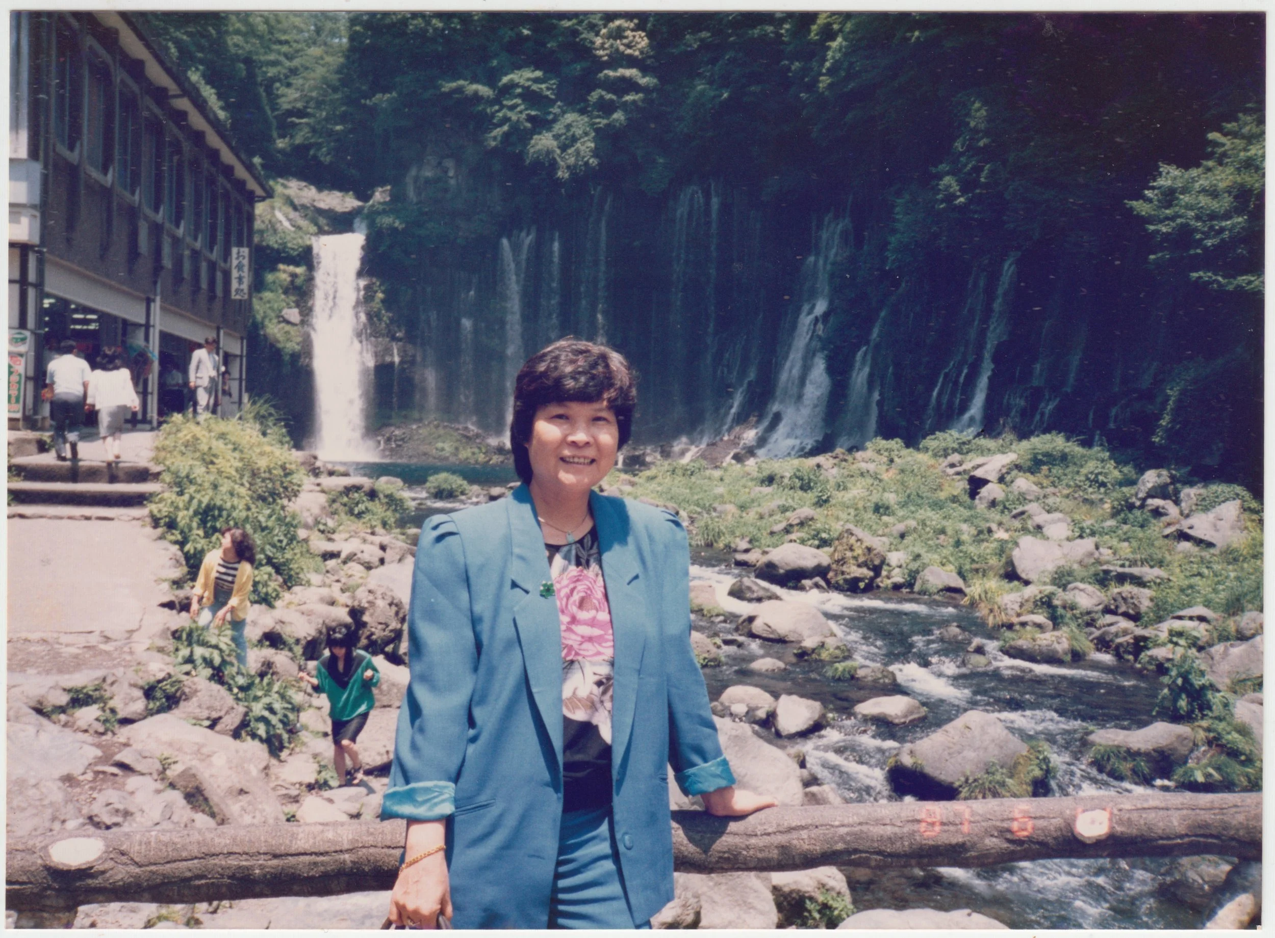 Grandma in Japan, 11 June 1987. 