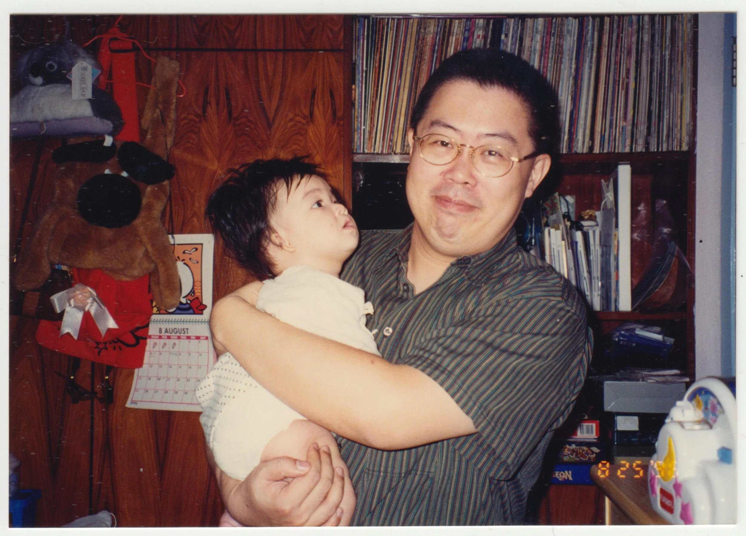 Taken at home on 19/F, 25 September 1996.