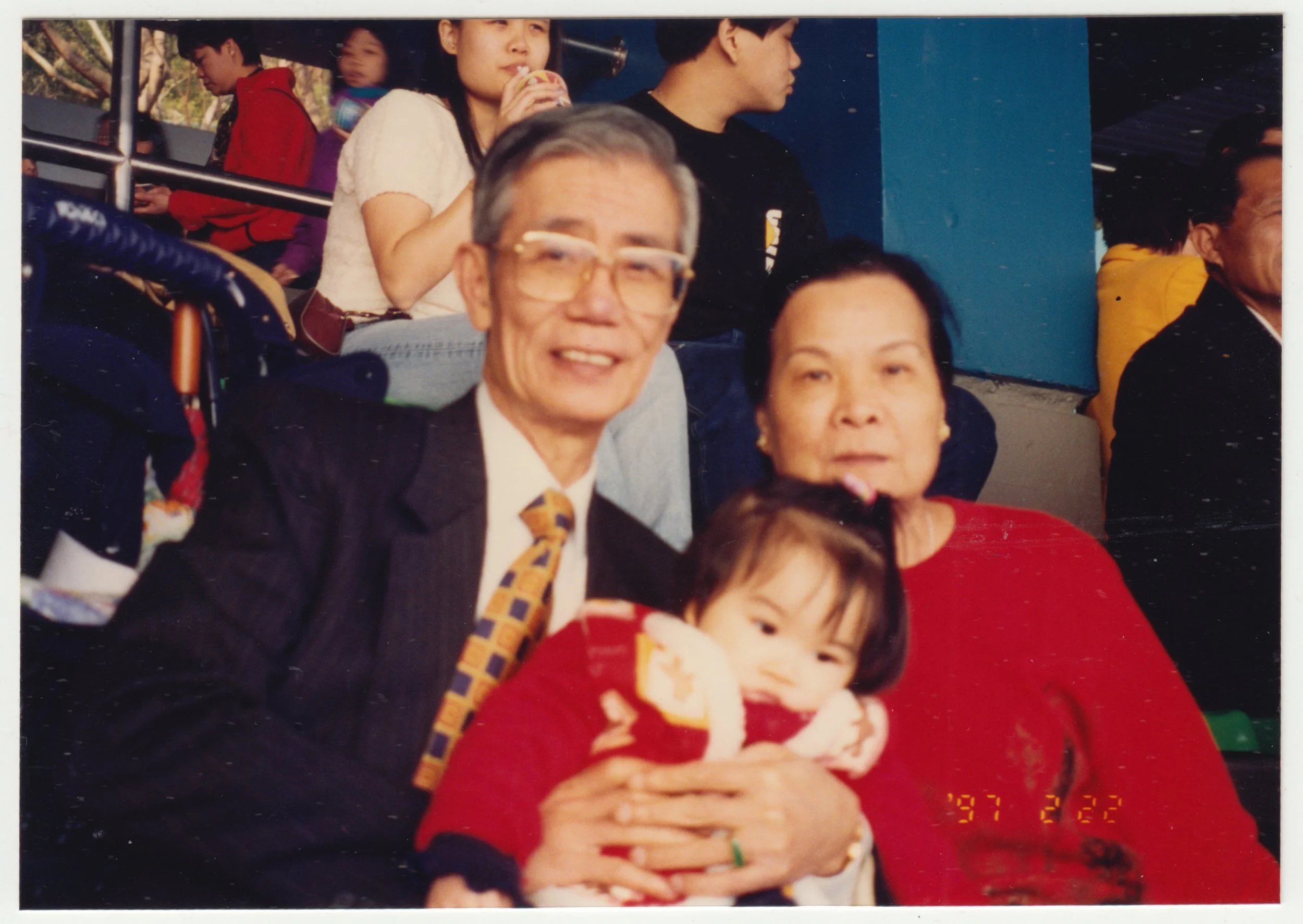 Taken on 22 February 1997. Context & location unidentified.