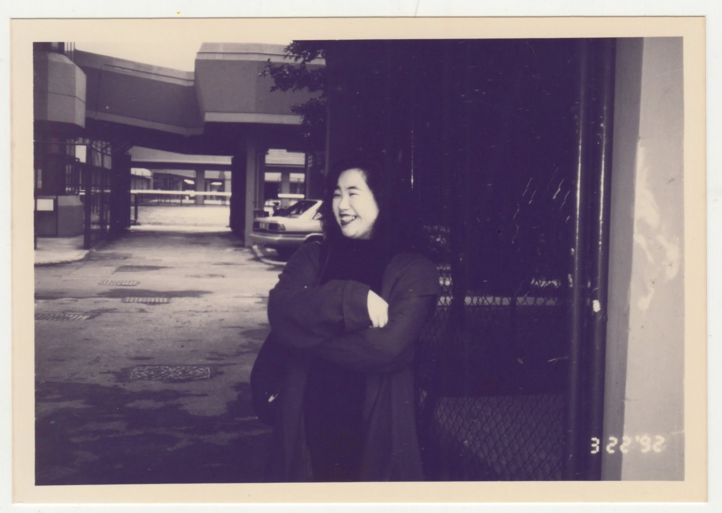 EE at Hong Kong Jockey Club Stable, Shatin. The photo was taken by Mum on 22 March 1992. 