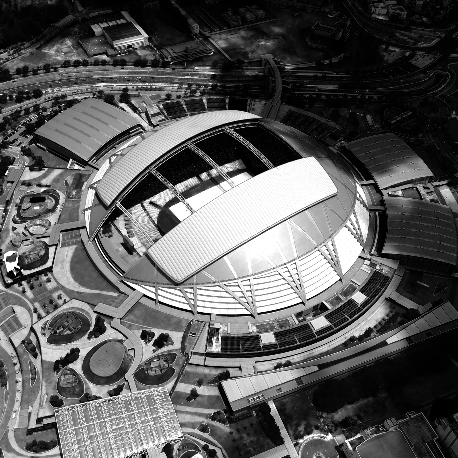  55,000 SEATS NATIONAL STADIUM-SINGAPORE SPORTS HUB 