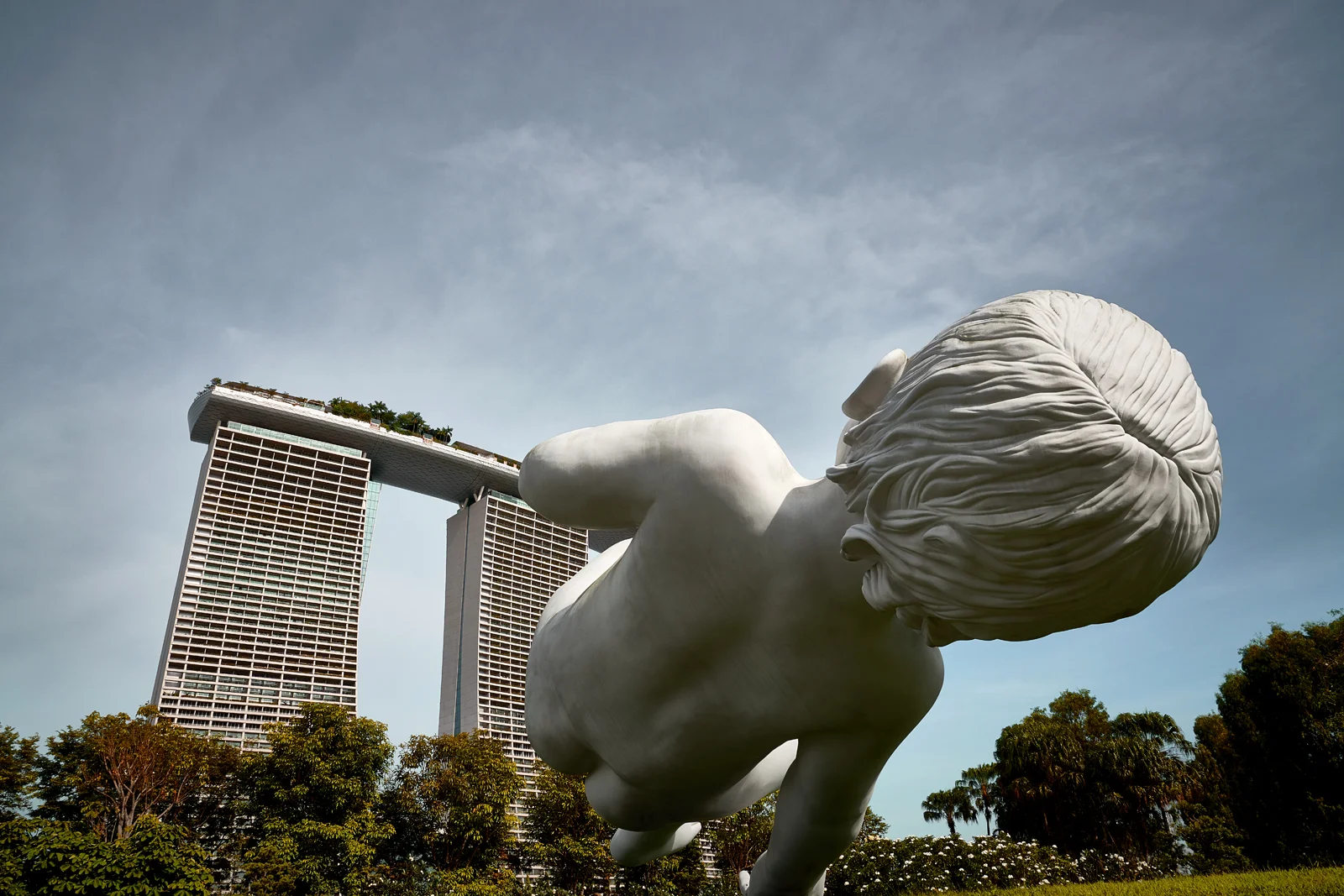  MARC QUINN’S SLEEPING BABY - GARDENS BY THE BAY 
