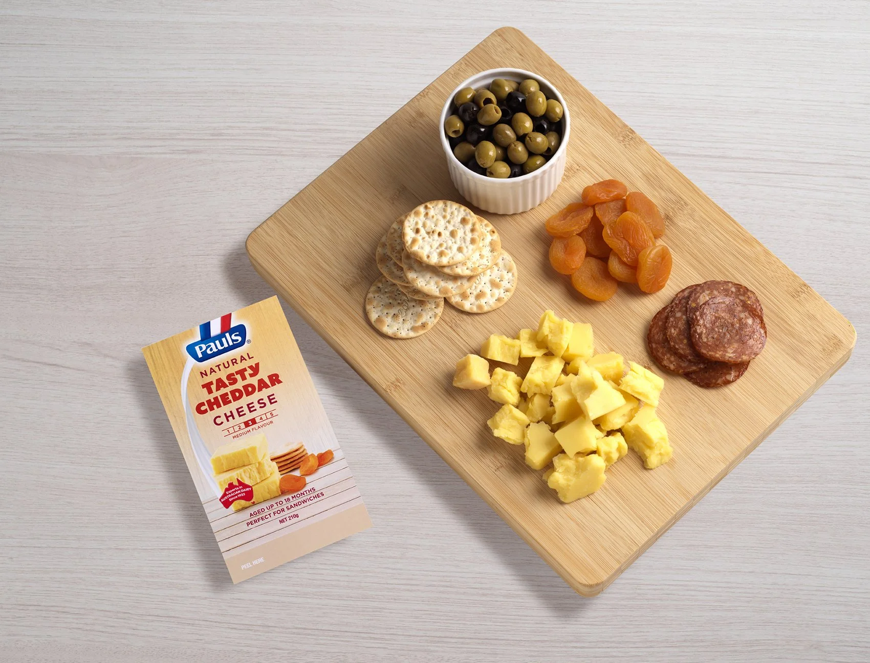  PAULS’ TASTY CHEDDAR 