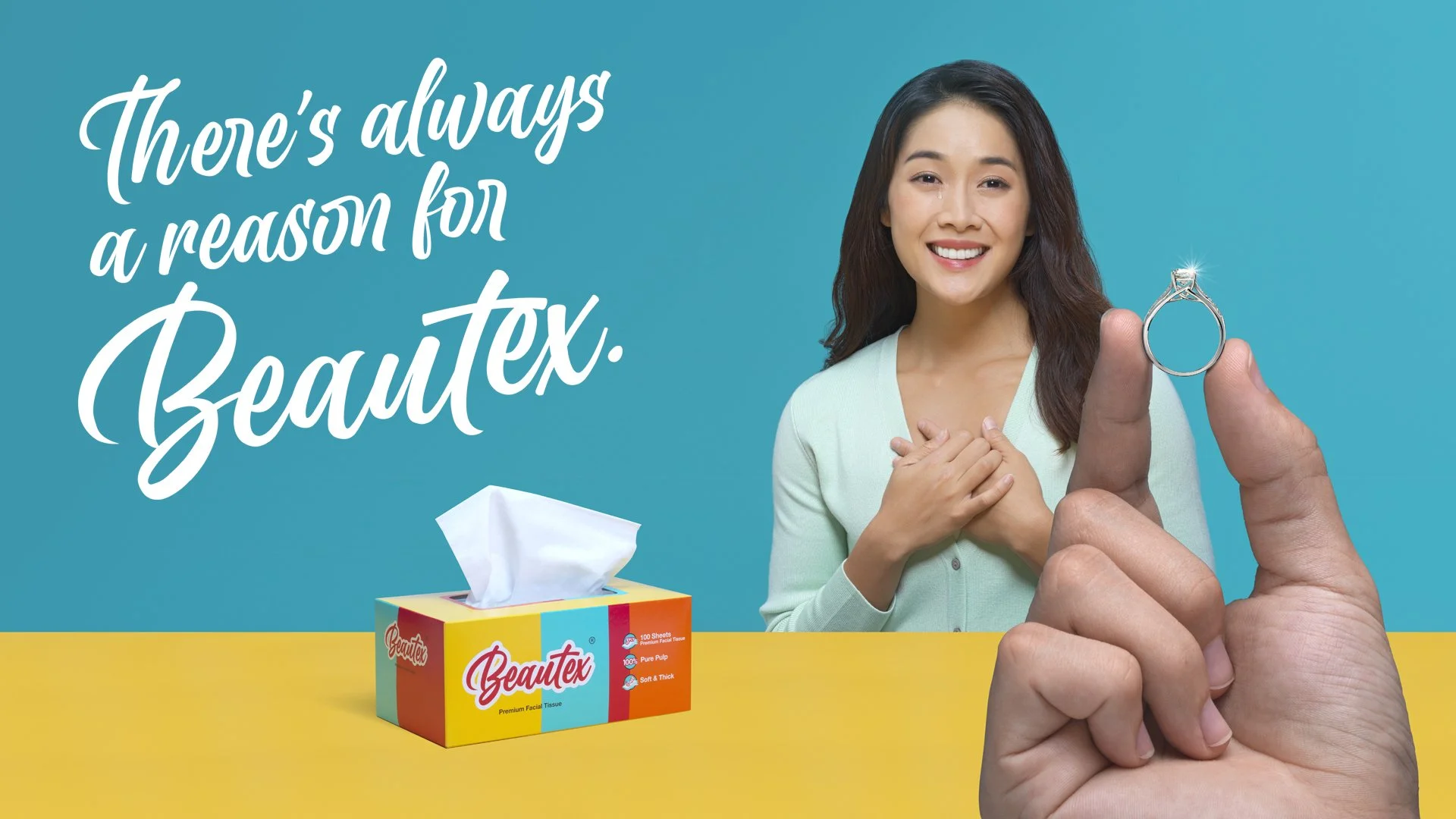  BEAUTEX 3PLY TISSUE CAMPAIGN 