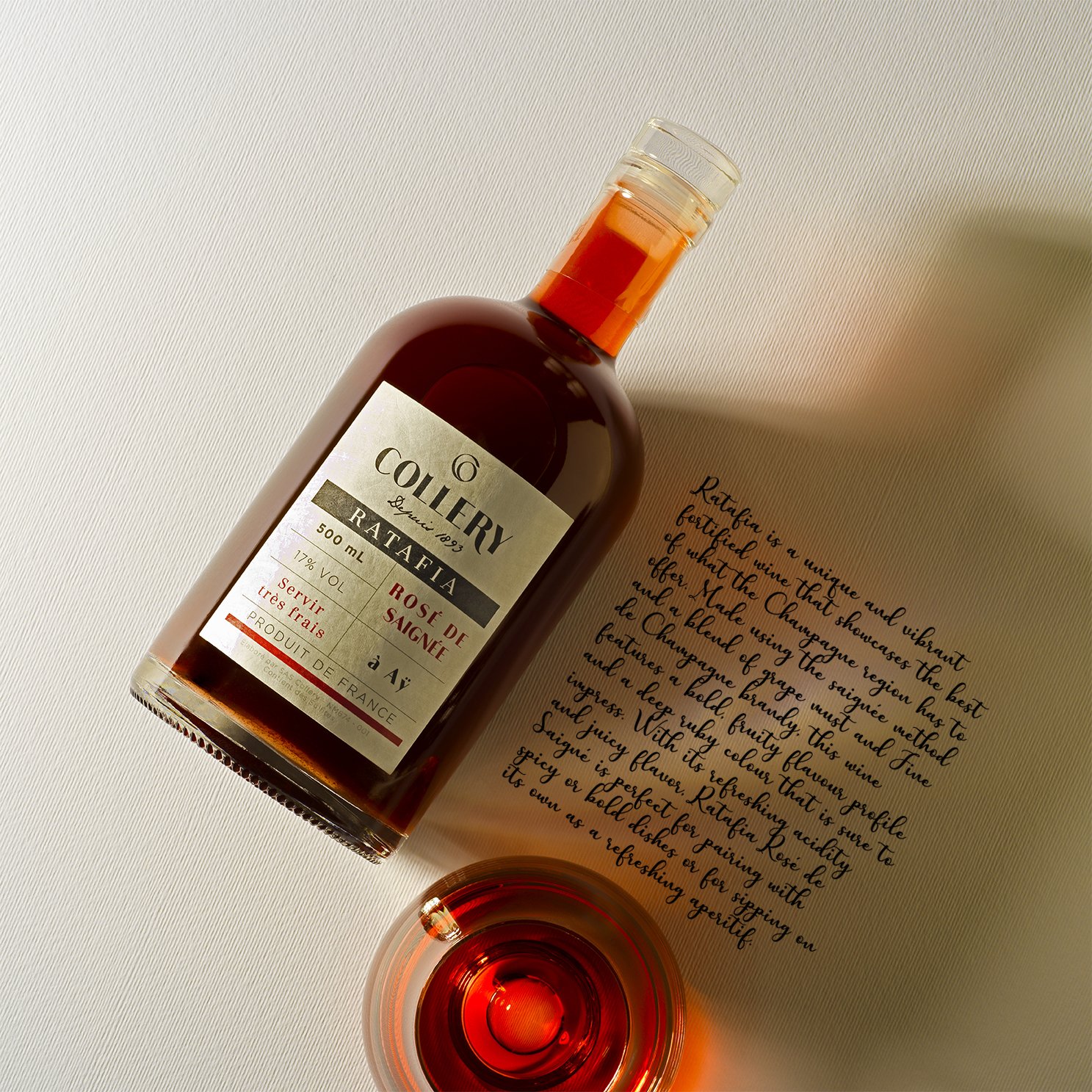  MAISON COLLERY RATAFIA ROSÉ SAIGNÉE 