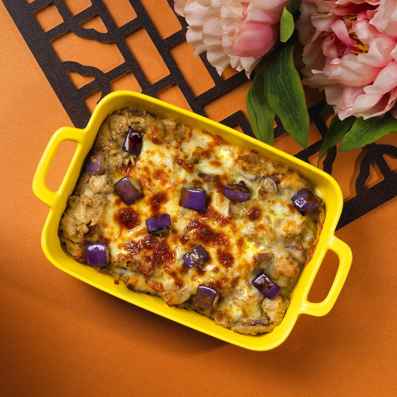  CHEESY TERIYAKI CHICKEN WITH EGGPLANT - COUNTRY FOODS CNY 