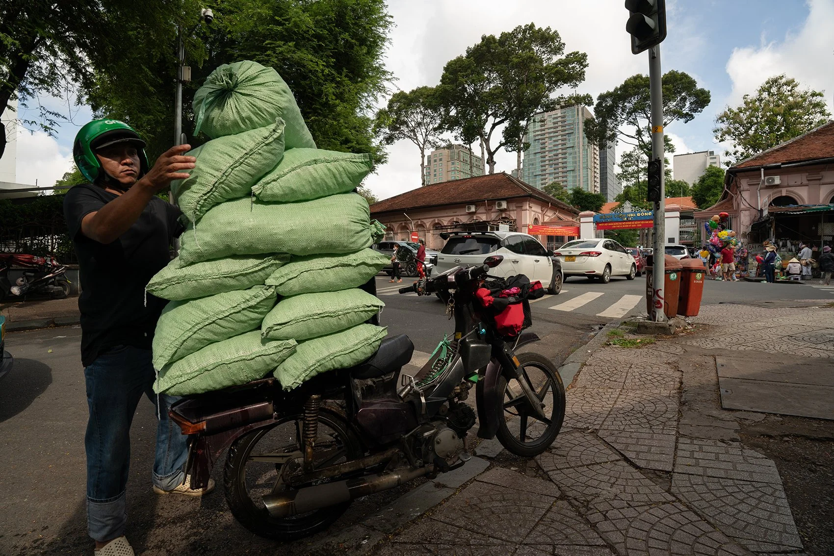  LIFE IS A BALANCING ACT - HO CHI MINH VIETNAM 