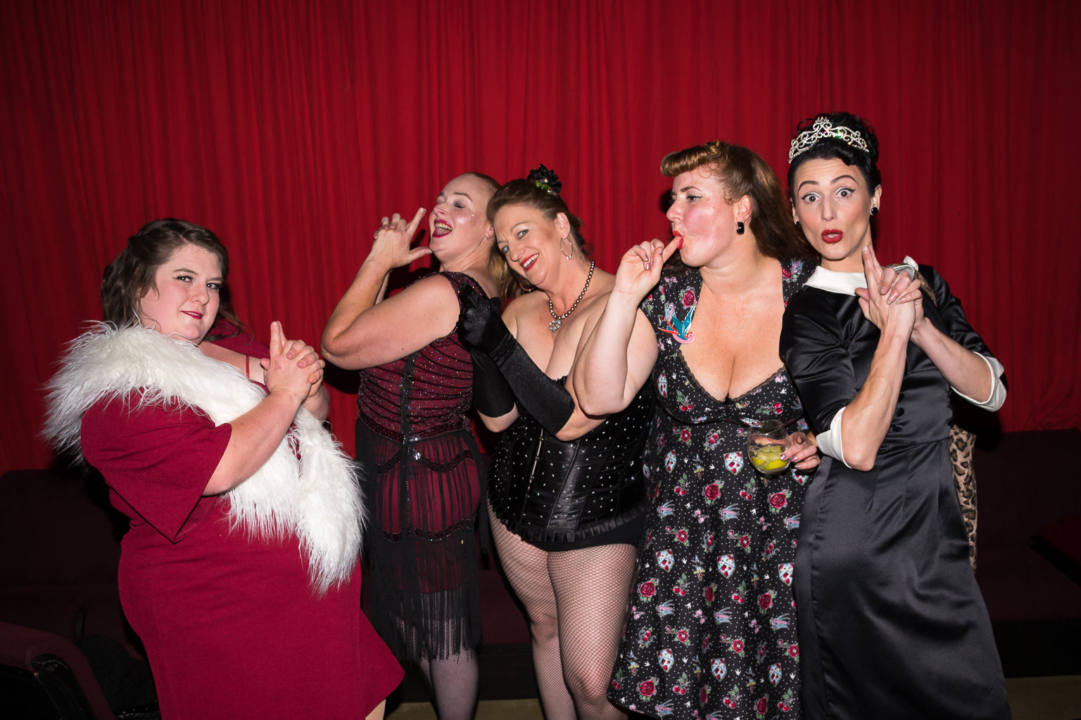 Burlesque Students Perform Hobart