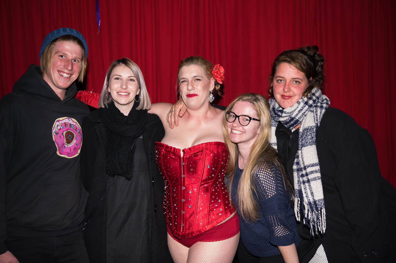 Burlesque students Hobart