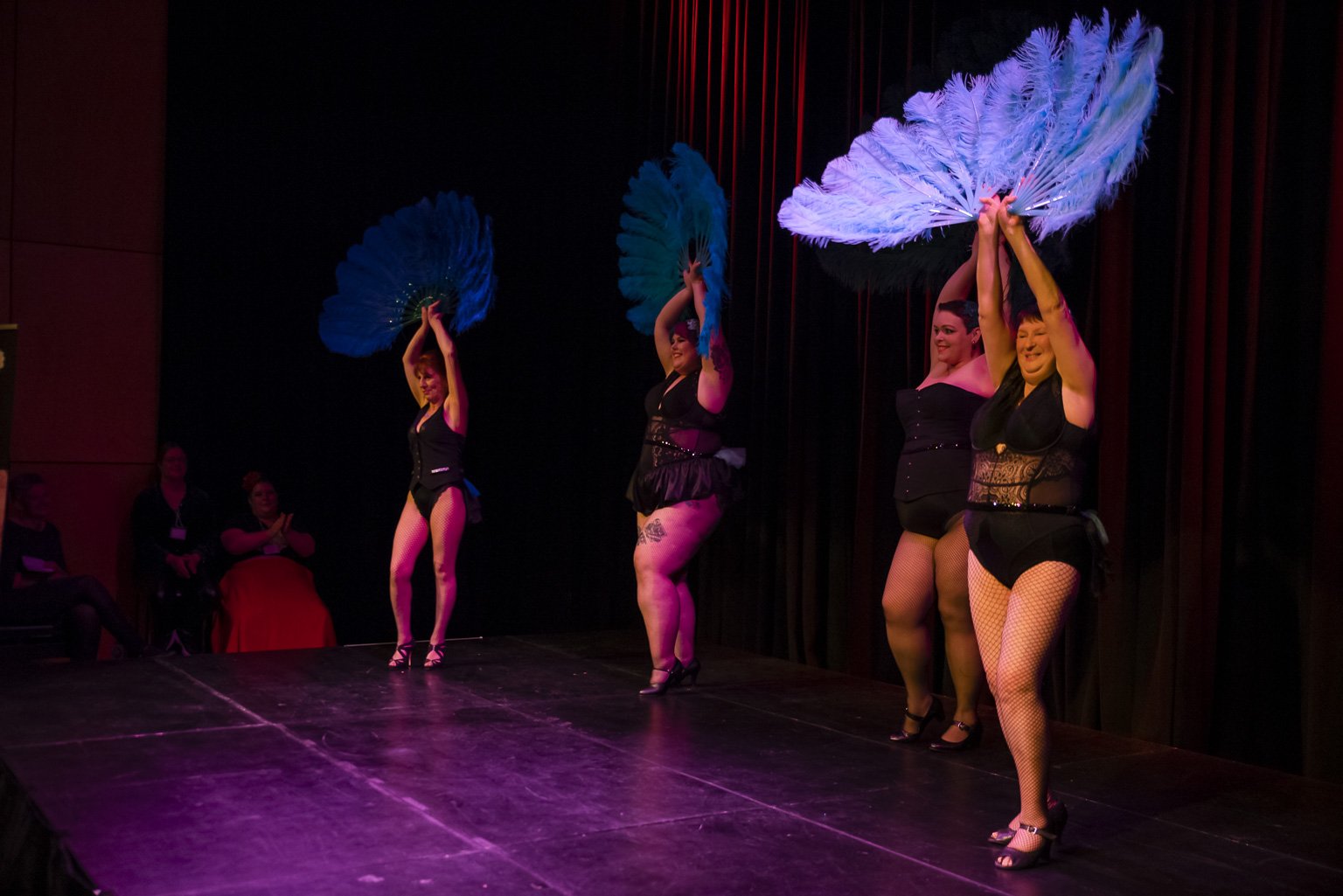 Fan Dance Students perform - Moonah Arts Centrr