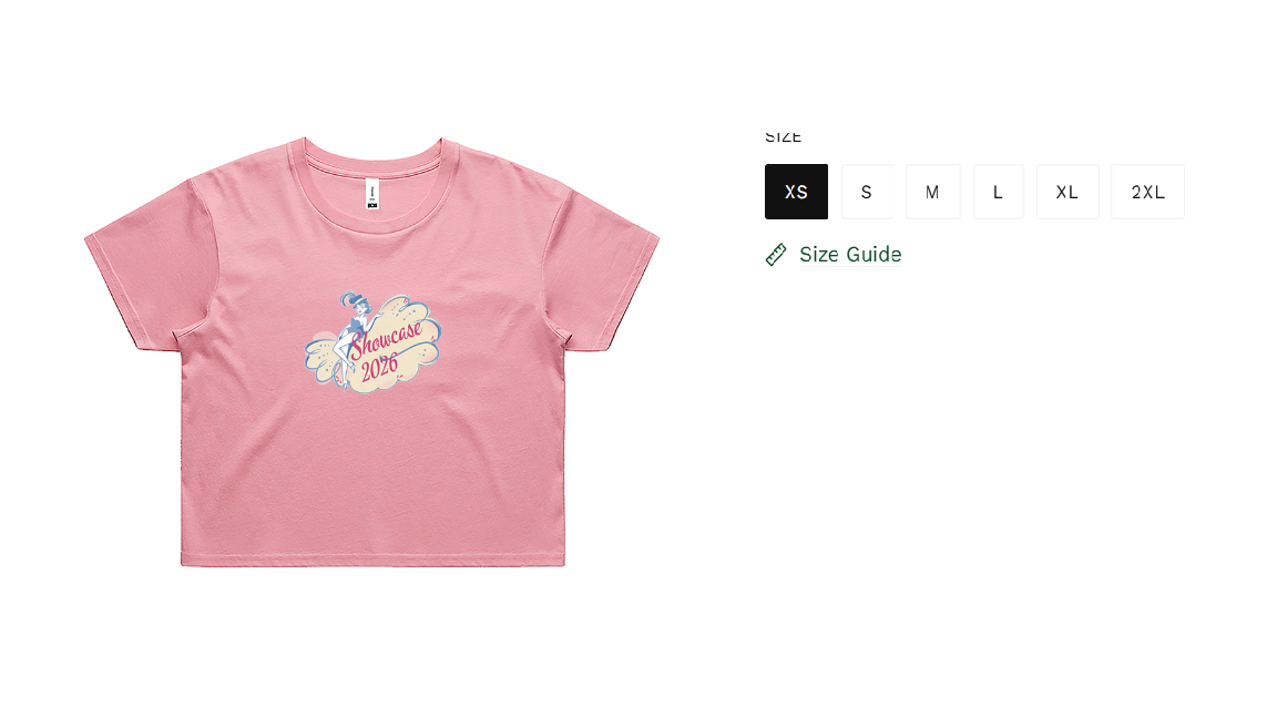 Showcase 2026 - Cropped Tee