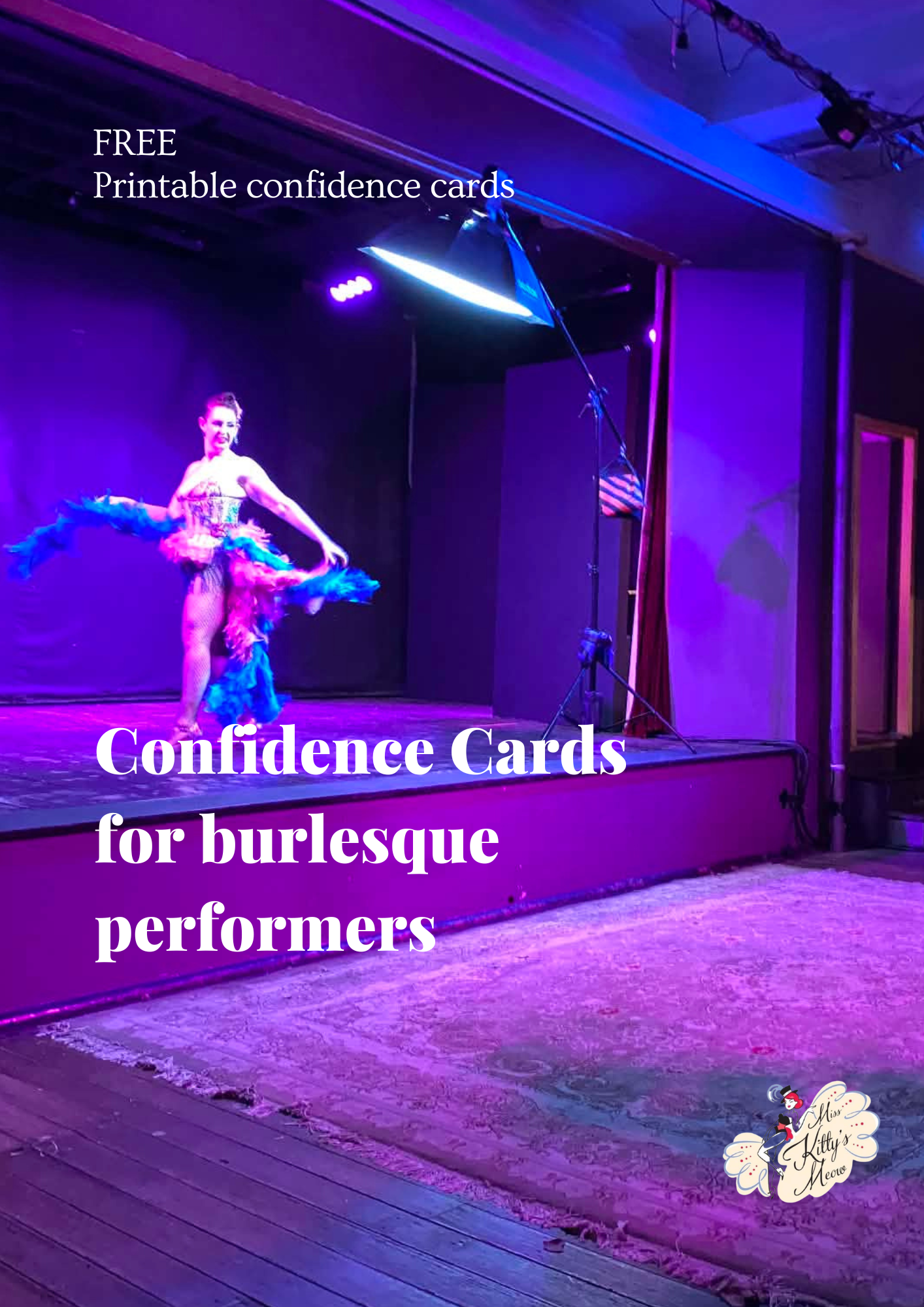 Free Download - Burlesque Confidence Cards