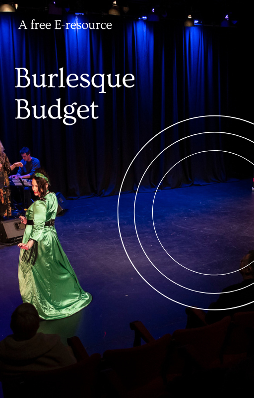 FREE Burlesque Budget Show   - Template