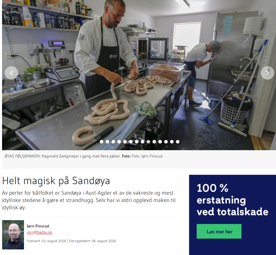 Faksimile fra BÅTLIV.  