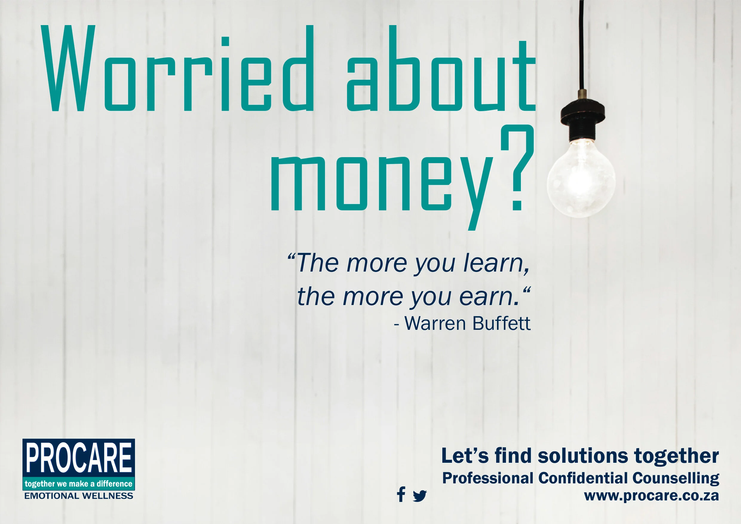 Worried about Money? 
