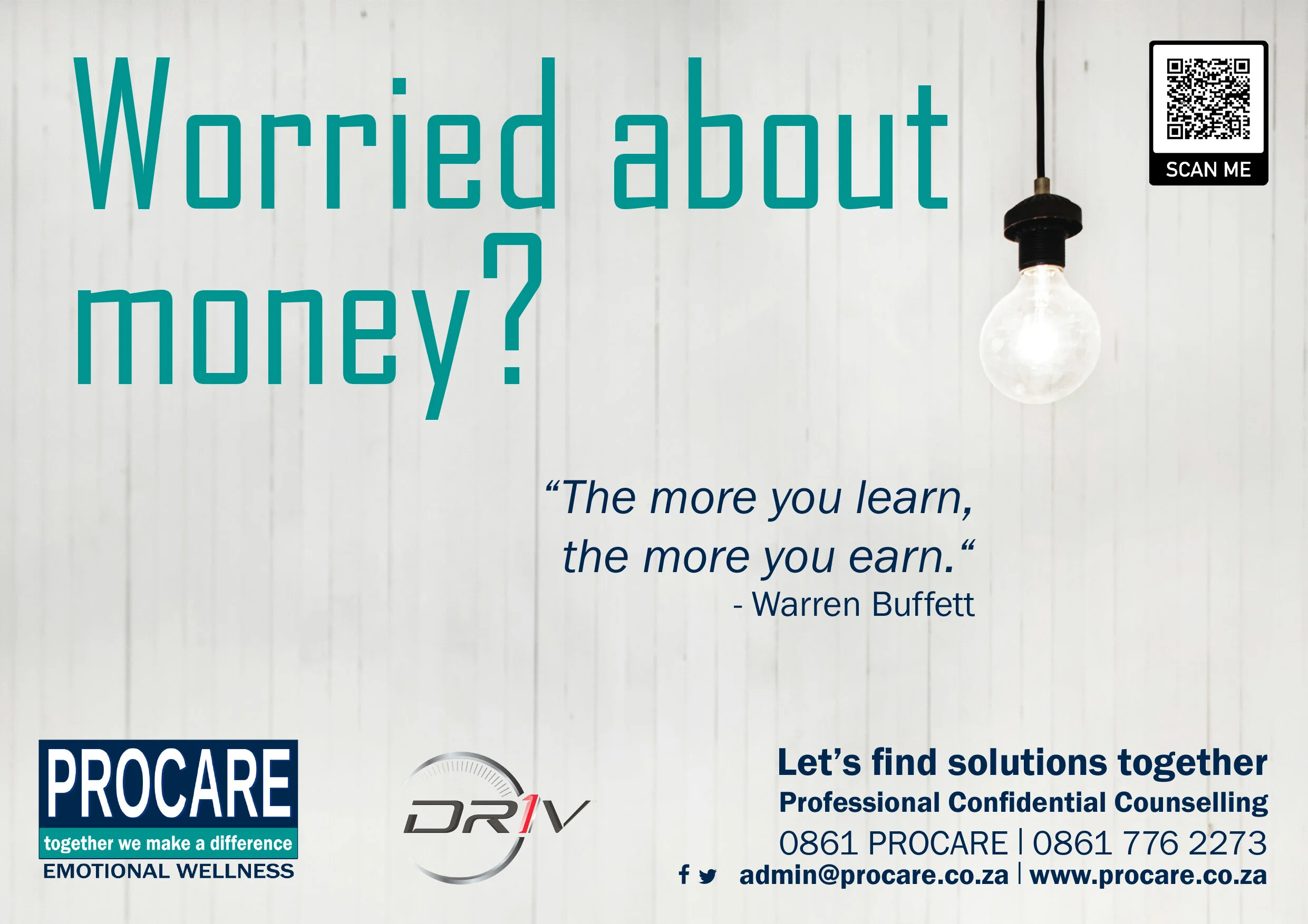 Worried about Money? 